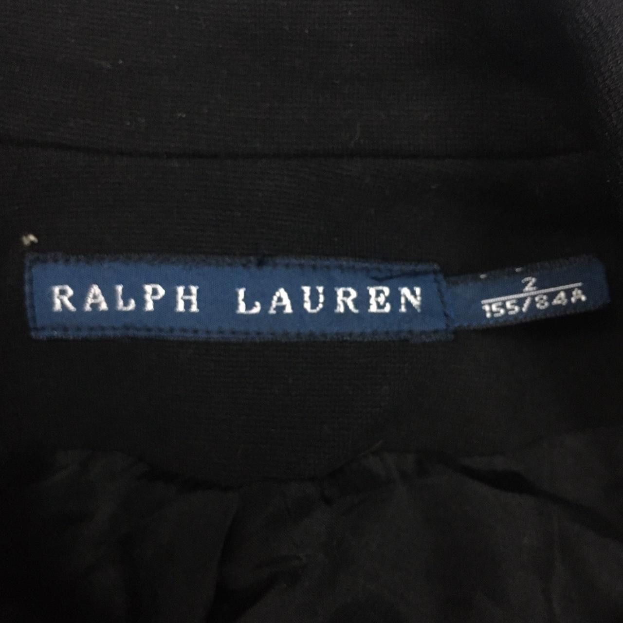Ralph Lauren Vtg RALPH LAUREN Black Jacket Blazer Size S / US 4 / IT 40 - 4 Thumbnail