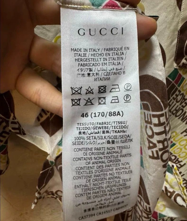 Gucci Gucci North side co-branded full-print short-sleeved shirt Size US S / EU 44-46 / 1 - 5 Thumbnail