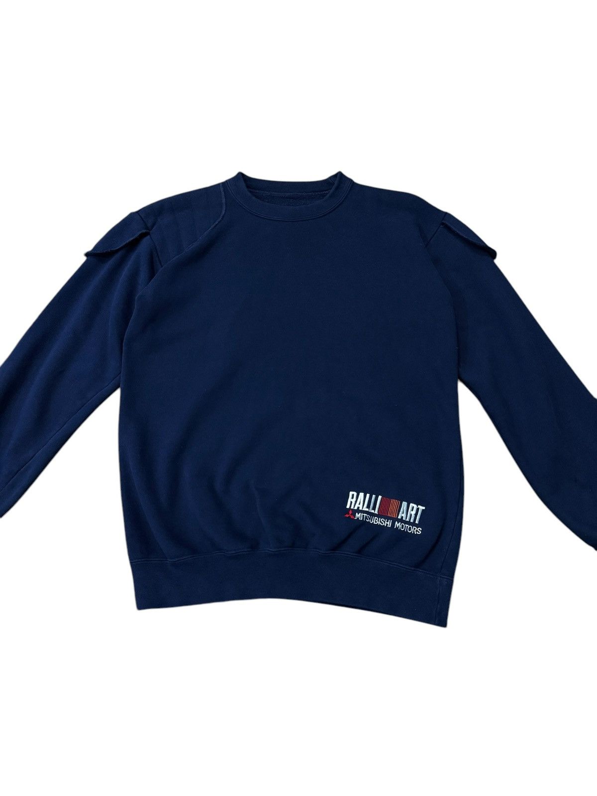 Sports Specialties × Vintage VINTAGE 90s MITSUBISHI RALLI ART SWEATSHIRT Size US M / EU 48-50 / 2 - 2 Thumbnail