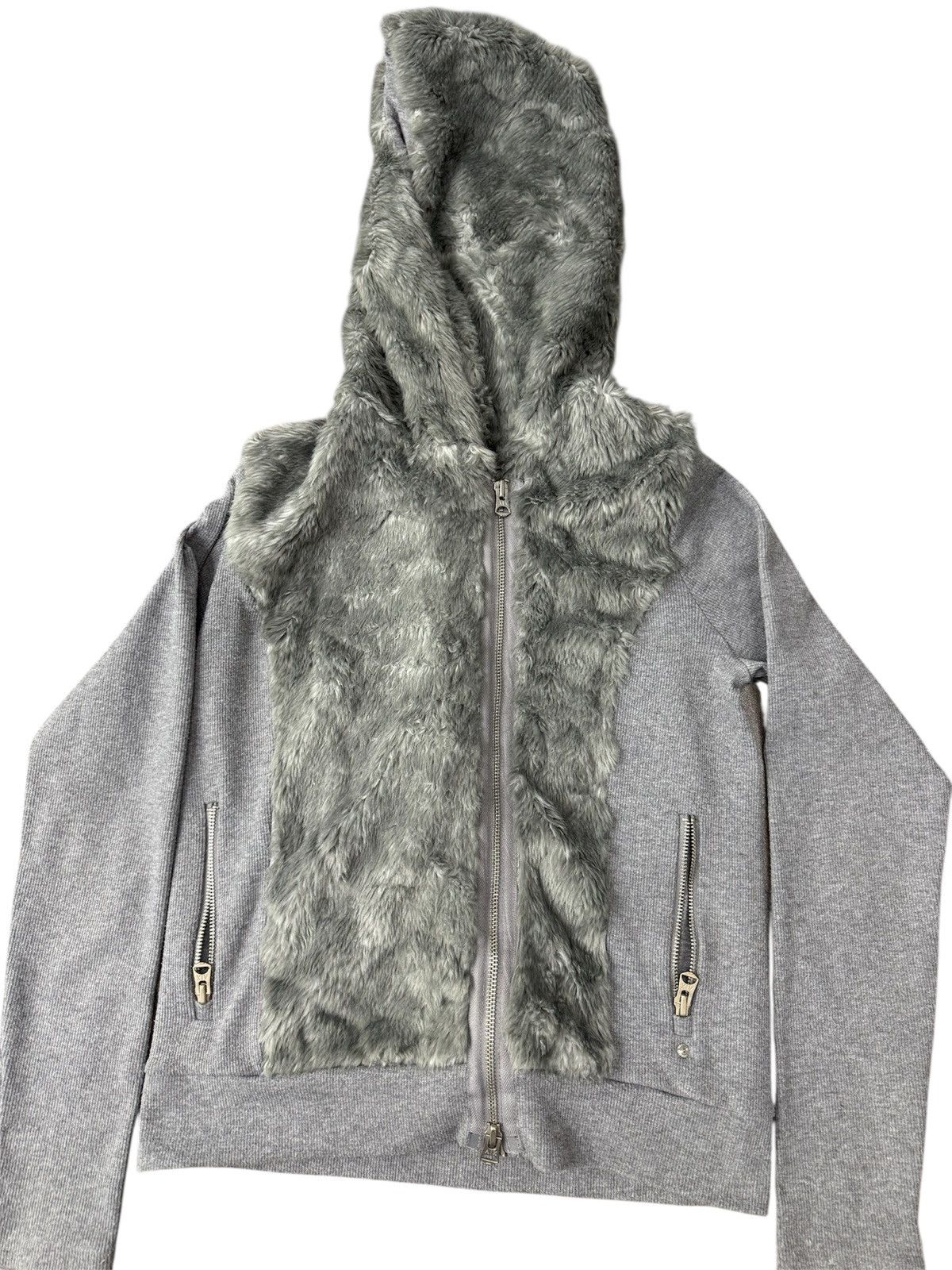 Armani Exchange A/X Armani Exchange zip-up hoodie with a faux fur Size M / US 6-8 / IT 42-44 - 2 Thumbnail