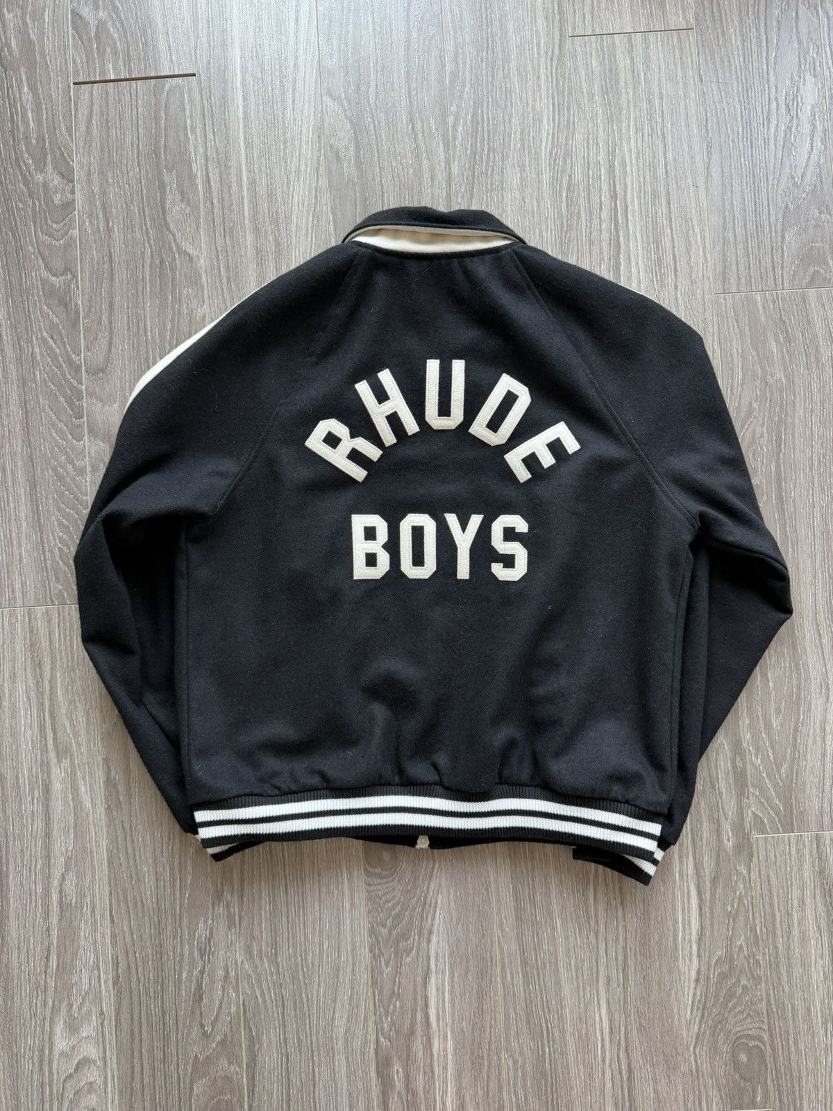 Rhude Rhude Boys Signature Zip Up Jacket Size US M / EU 48-50 / 2 - 2 Thumbnail