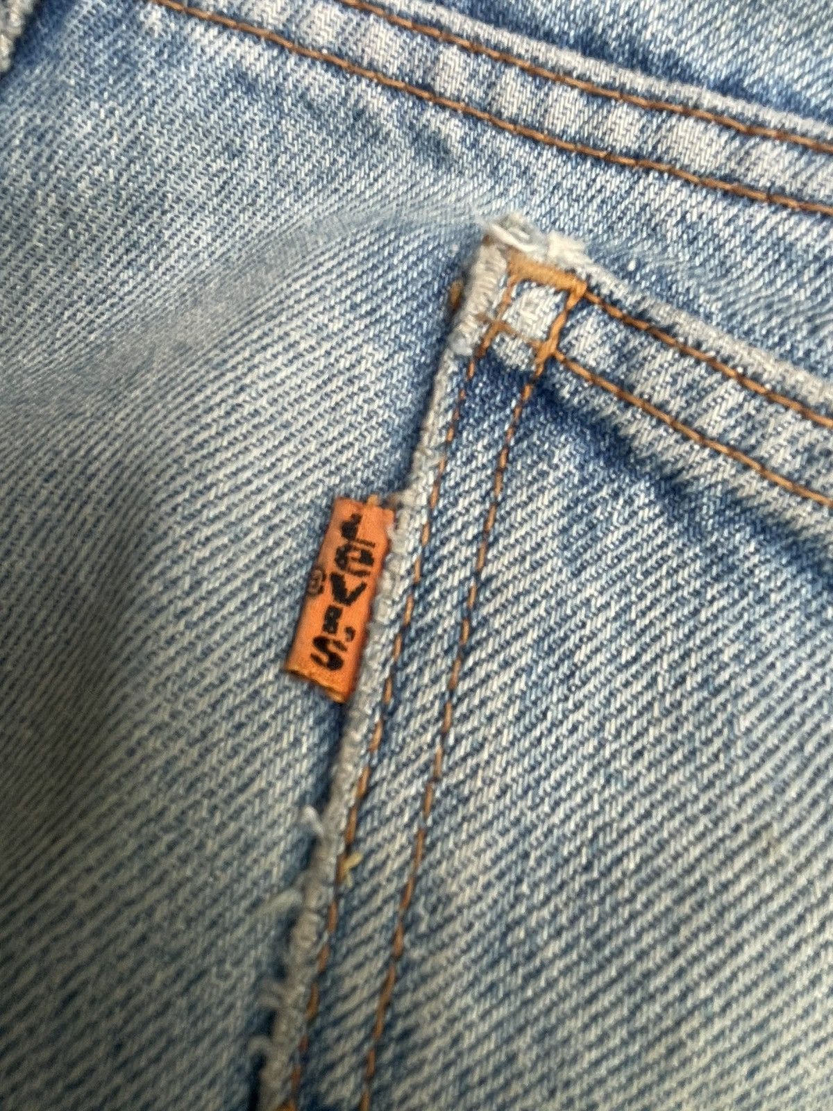 Levi's Vintage 1992 Levis 505 Orange Tab Size US 38 / EU 54 - 19 Thumbnail