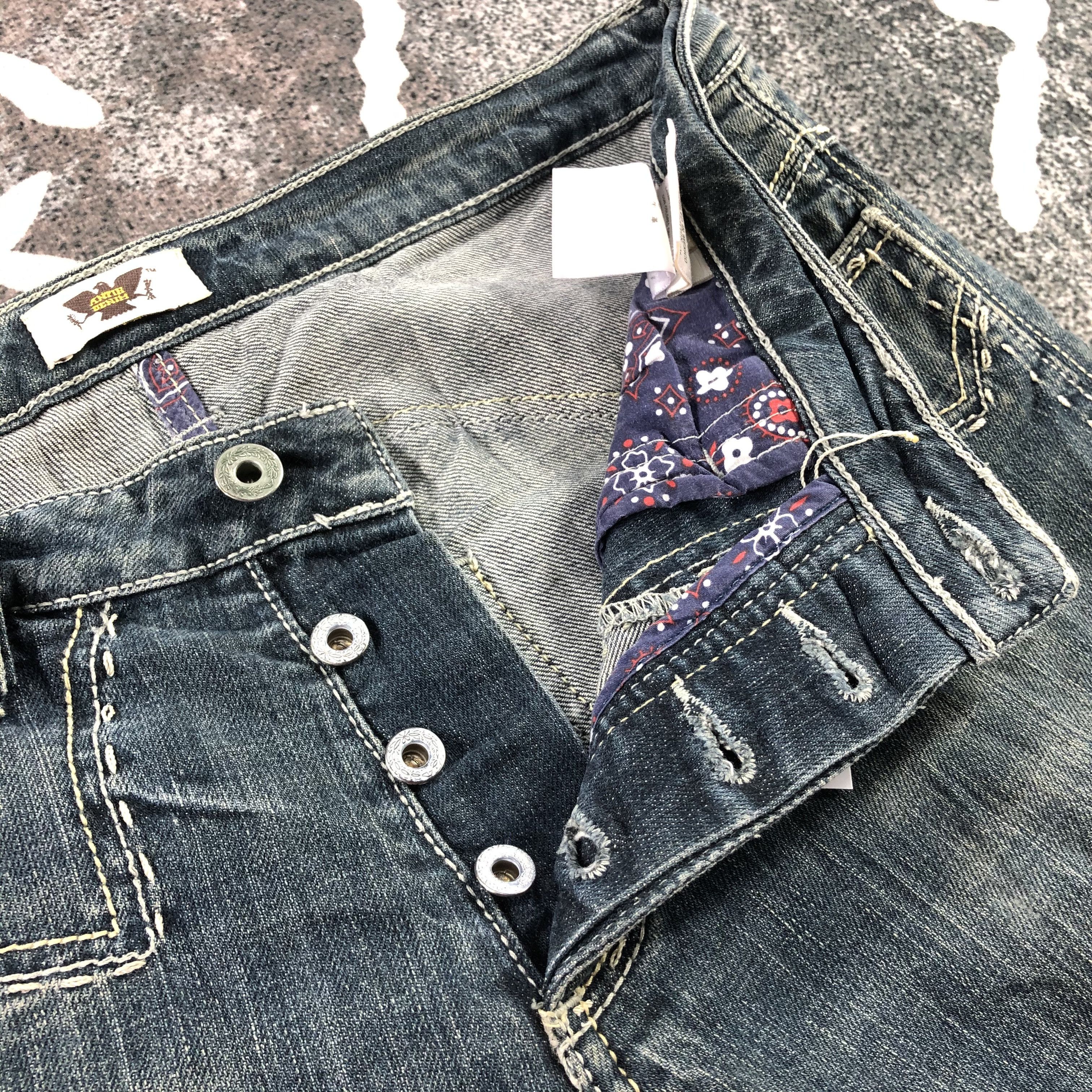 Antik Denim Antik Denim Patchwork Blue Wash Dneim KJ1294 Size US 31 - 9 Thumbnail