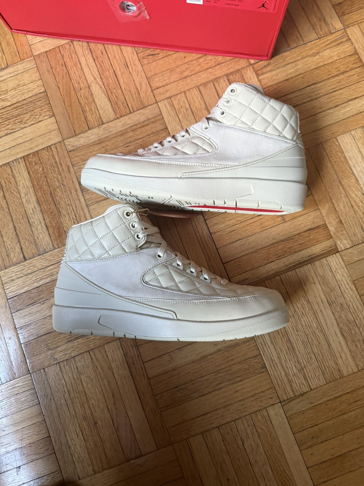 Just Don × Nike 2016 Nike Air Jordan 2 Just Don Beach DS Brand New with Box Size US 9.5 / EU 42-43 - 10 Thumbnail