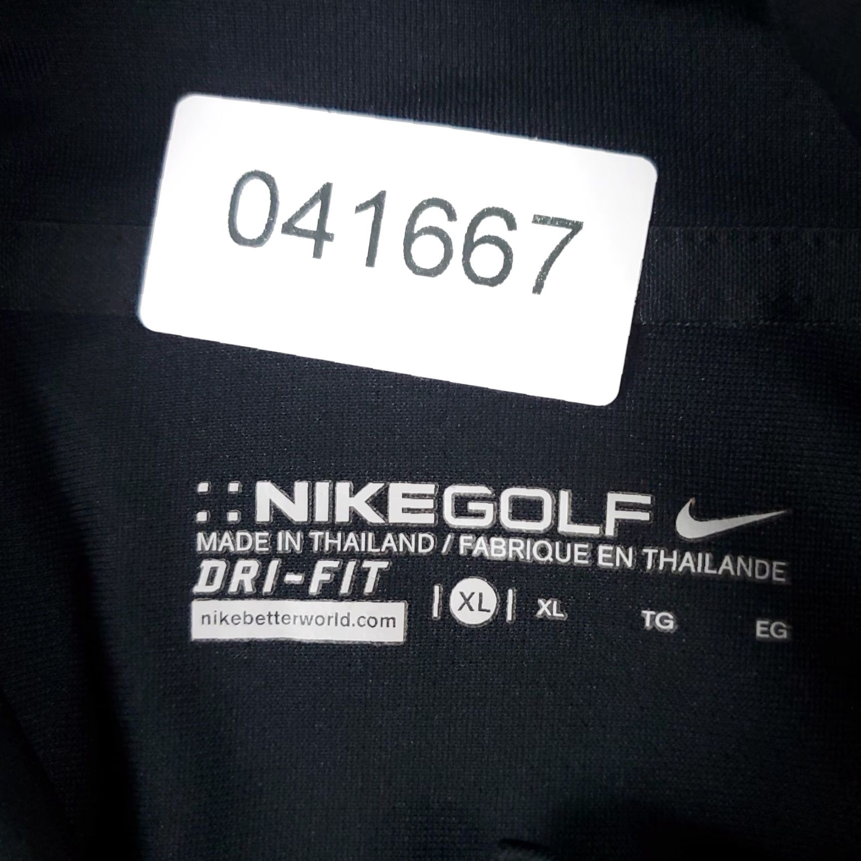 Nike Nike Golf Polo Shirt Mens XL Black Swoosh Short Sleeve Polo Modern Casual Golf Shirt Mens XL Black Nike Dri-Fit Size US XL / EU 56 / 4 - 7 Thumbnail