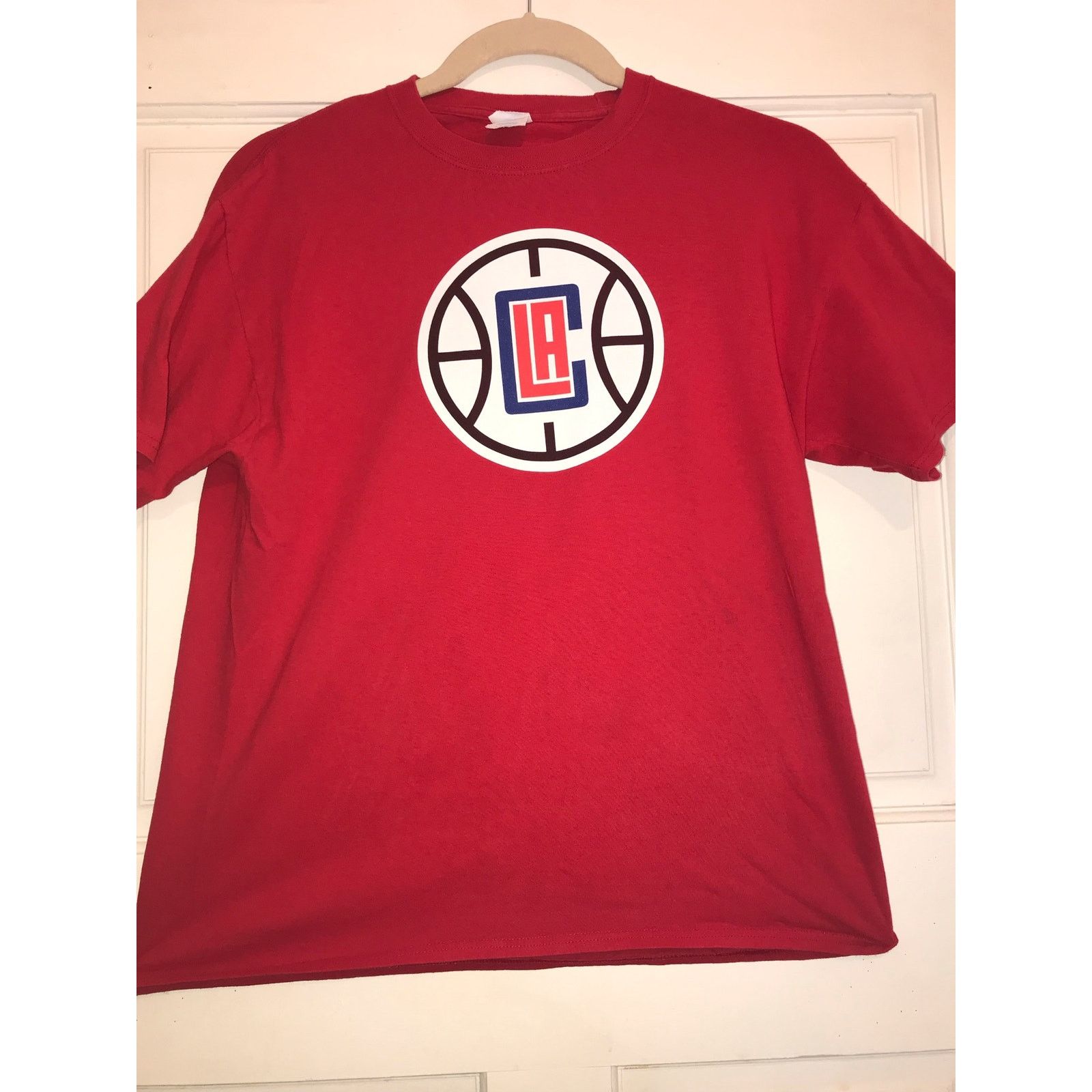 NBA NBA L.A. CLIPPERS TEE Men’s Size L Red New Logo Short sleeve Size US L / EU 52-54 / 3 - 1 Thumbnail