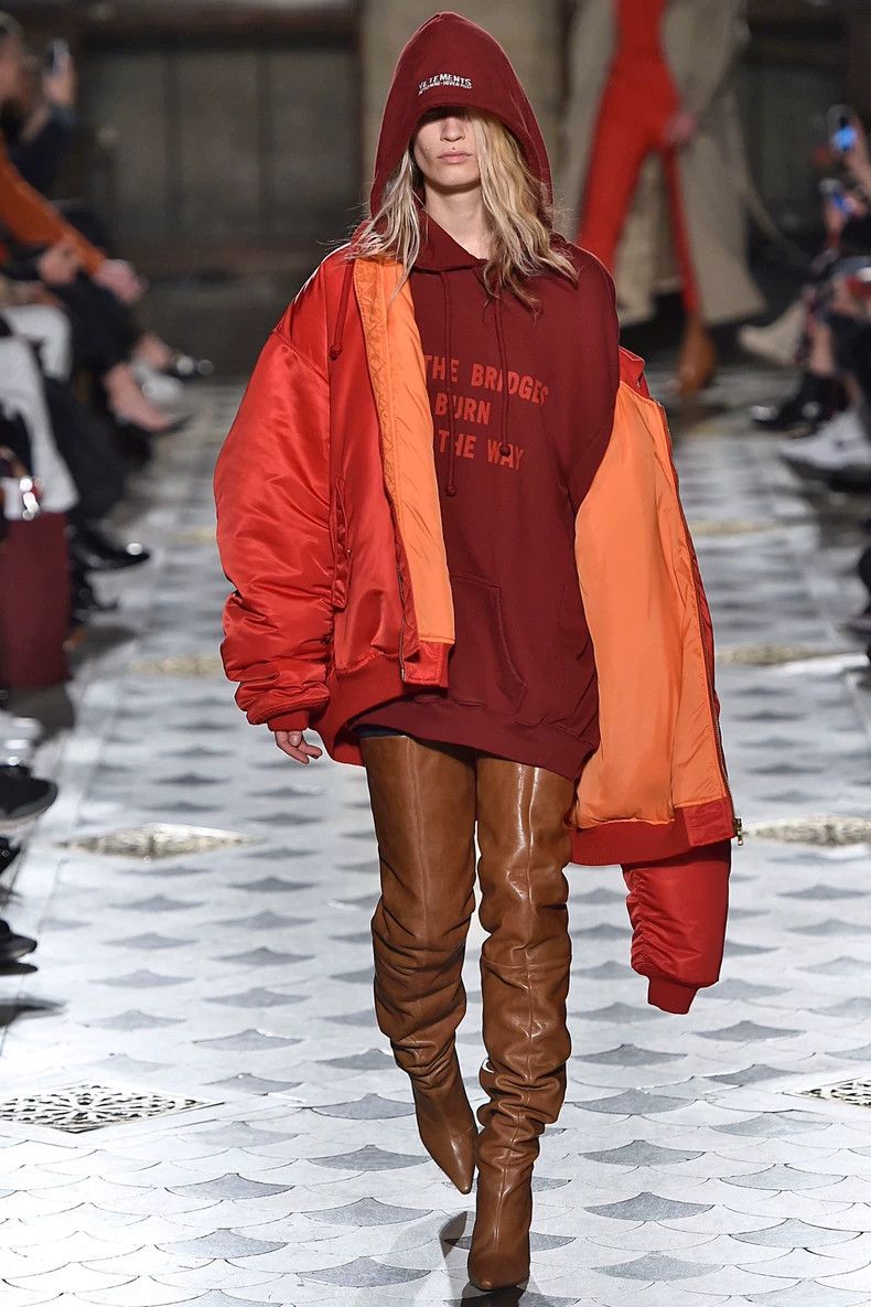 Vetements Vetements Antwerp Patchwork Slogan Zip-up Hoodie Size US M / EU 48-50 / 2 - 8 Thumbnail