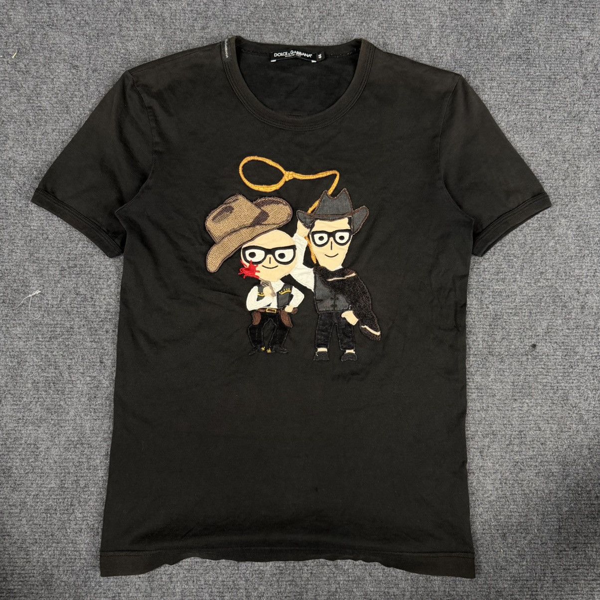 Dolce & Gabbana Dolce & Gabbana #DGFamily T-Shirt – Made in Italy Size US S / EU 44-46 / 1 - 1 Thumbnail
