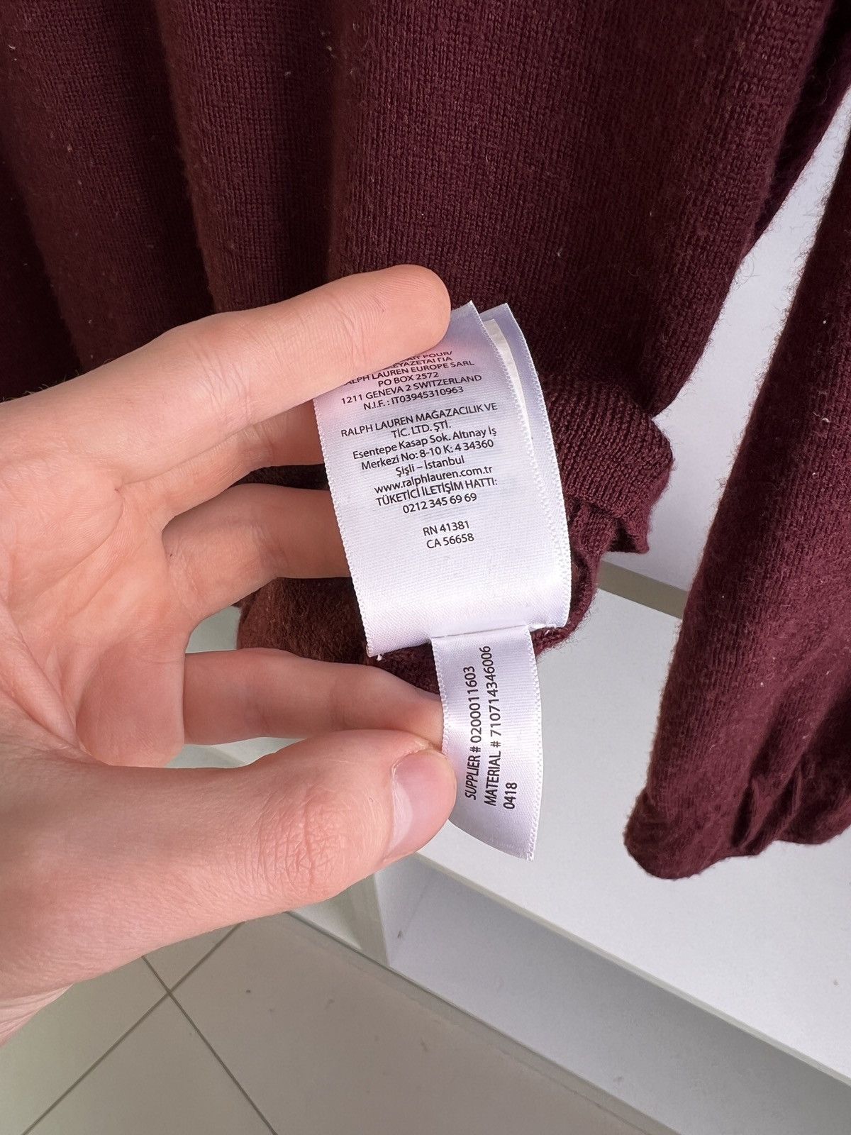 Polo Ralph Lauren × Vintage Vintage Polo Ralph Lauren cashmere sweater Size US S / EU 44-46 / 1 - 8 Thumbnail