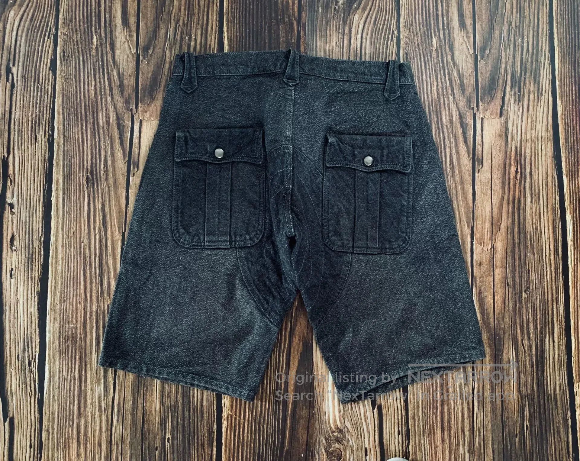 WEST RIDE Westride Black Pepper Salt Fabric Shorts. Size US 34 / EU 50 - 3 Thumbnail