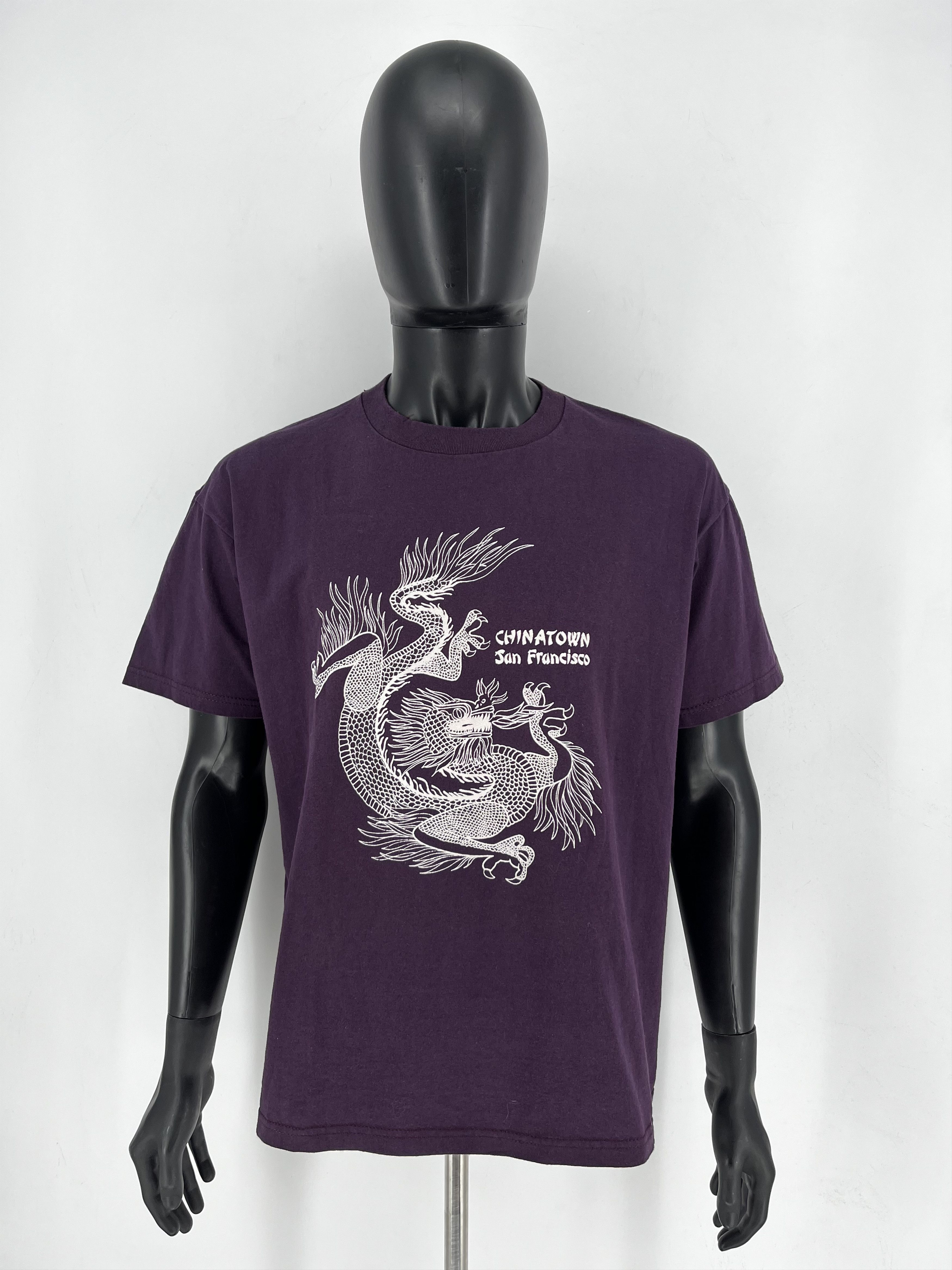 Other Vintage Y2k Washed AvantGarde Tribal Tee Dragon Streetwear L Size US L / EU 52-54 / 3 - 2 Thumbnail