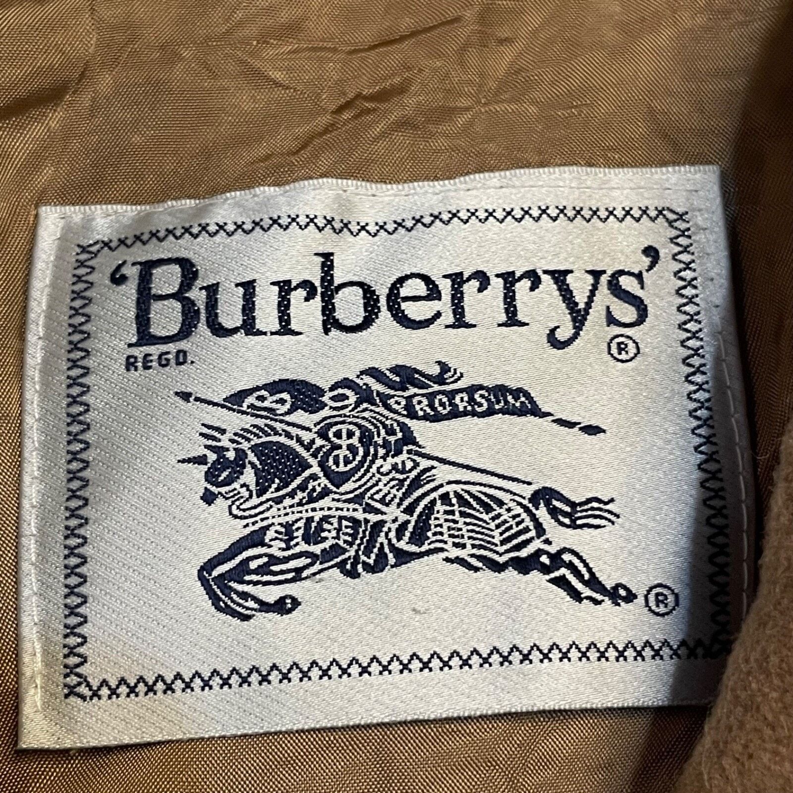 Burberry Vintage Burberry WINTER TRENCH coat VIRGIN wool CASHMERE Size S / US 4 / IT 40 - 12 Thumbnail