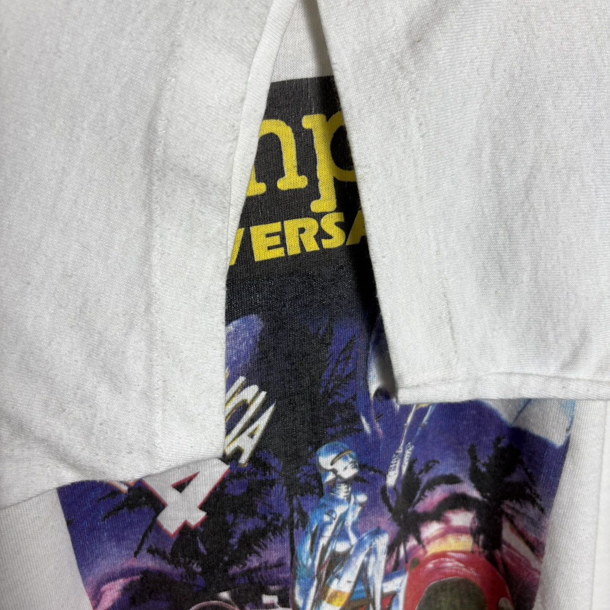 Club Sorayama Vintage 90s Hajime Sorayama Techno Music Graphic T-Shirt Size US L / EU 52-54 / 3 - 3 Thumbnail