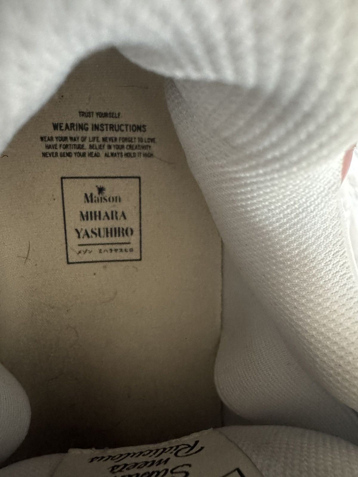 Maison MIHARA YASUHIRO MMY Herbie Puffer OG Sole Leather Low 'White' Size US 11 / EU 44 - 7 Thumbnail