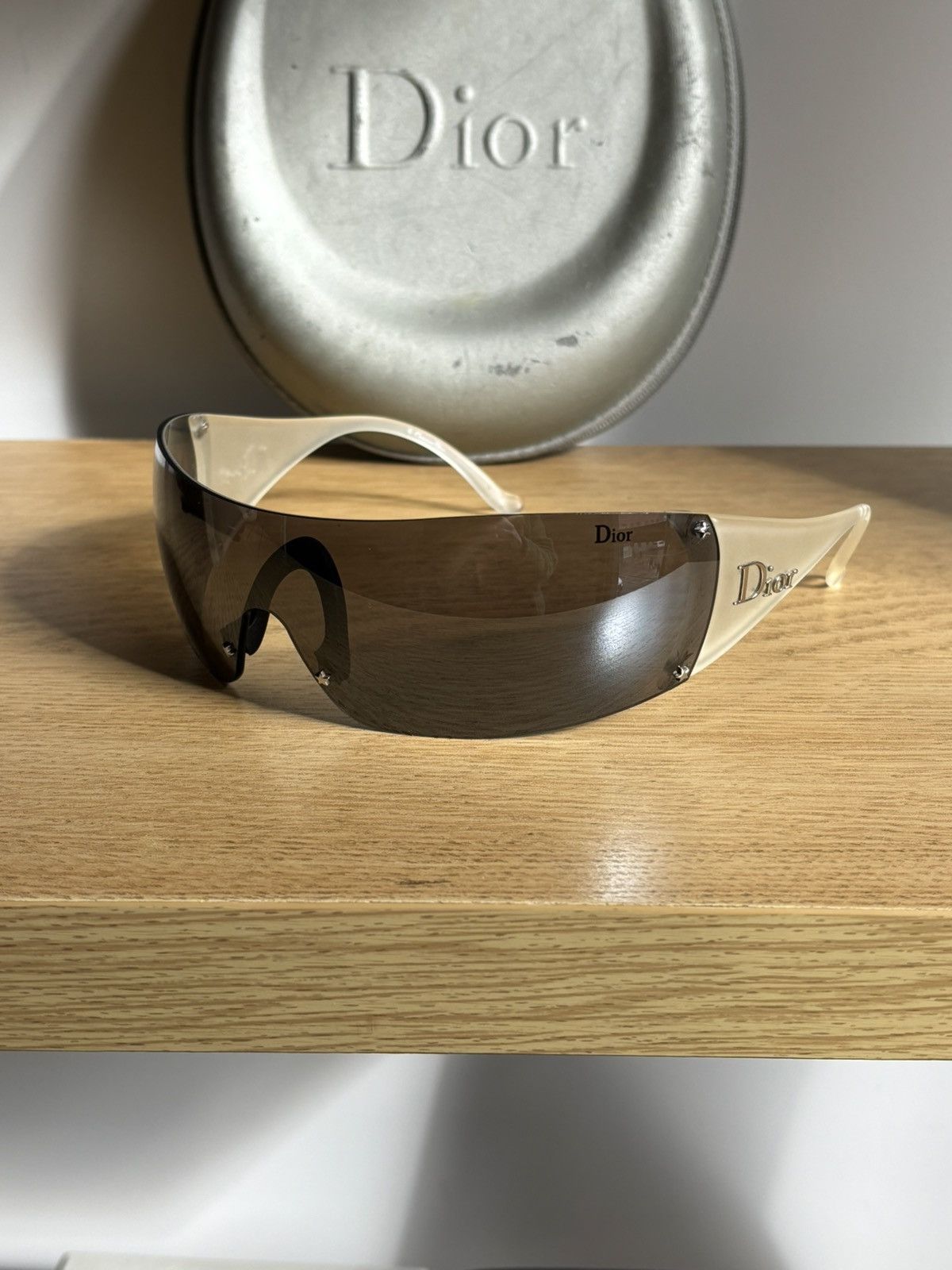 Dior Christian Dior Sunglasses Ski 5 Shield Mask Bike Western Size ONE SIZE - 4 Thumbnail