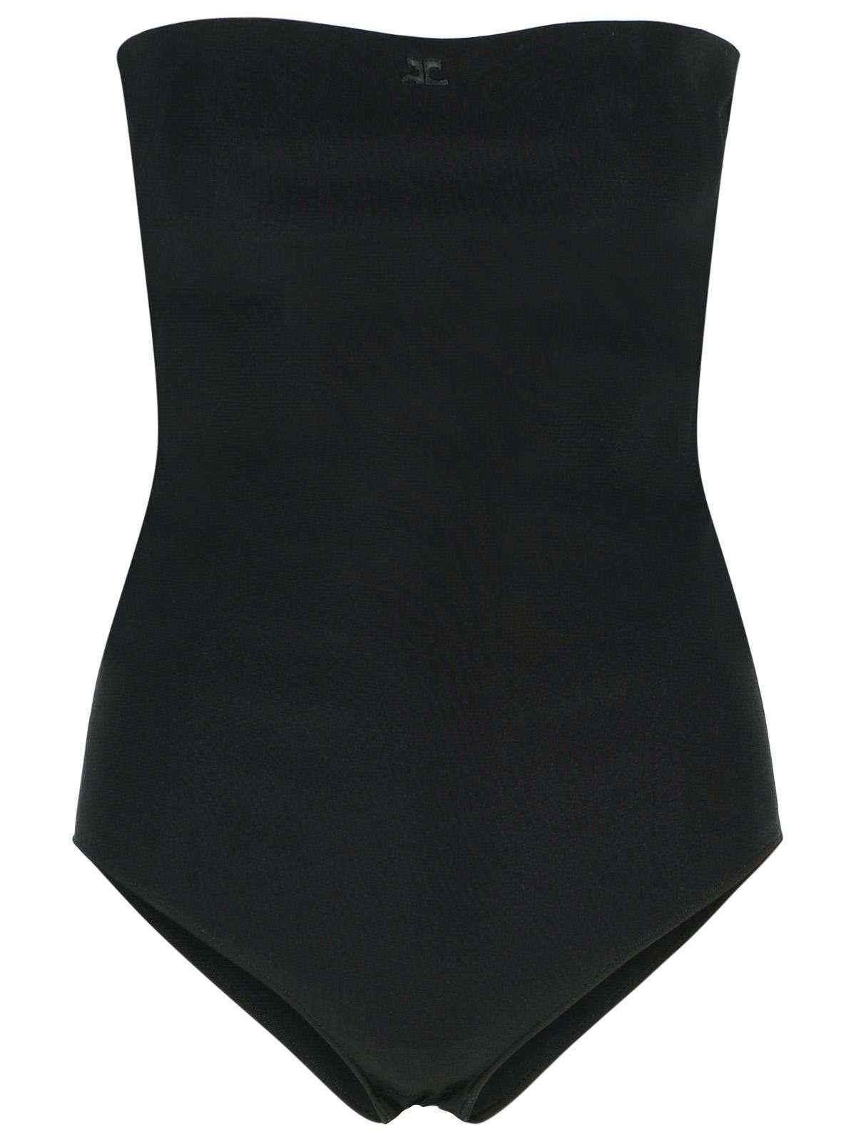 Courreges COURREGES Black Viscose Blend Bodysuit Size M / US 6-8 / IT 42-44 - 1 Thumbnail
