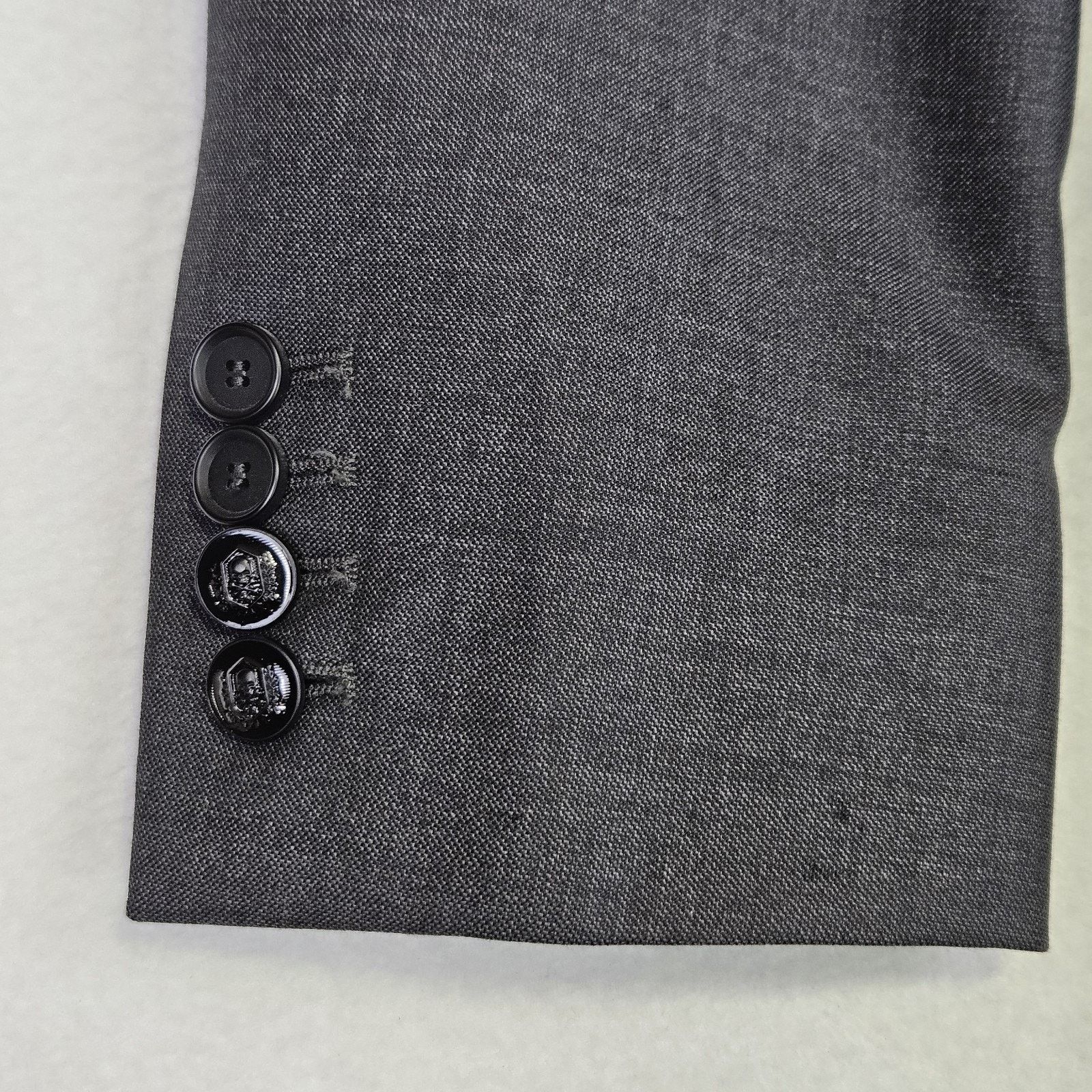 The Kooples The Kooples Blazer Peak Lapel Classic Fit Suit Jacket Wool Size 40R - 7 Thumbnail