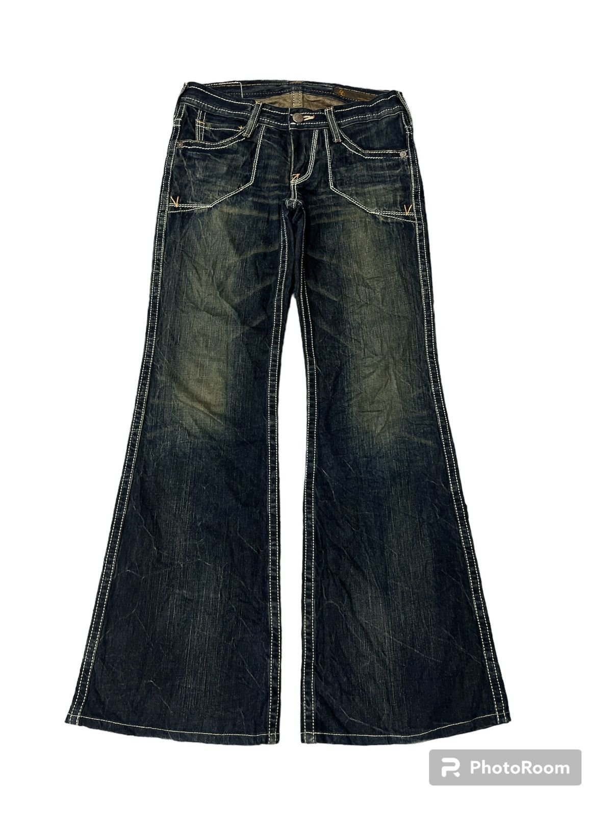 Other FLARED💥BRAPPERS DISTRESSED DENIM PANT Size 28" / US 6 / IT 42 - 1 Thumbnail