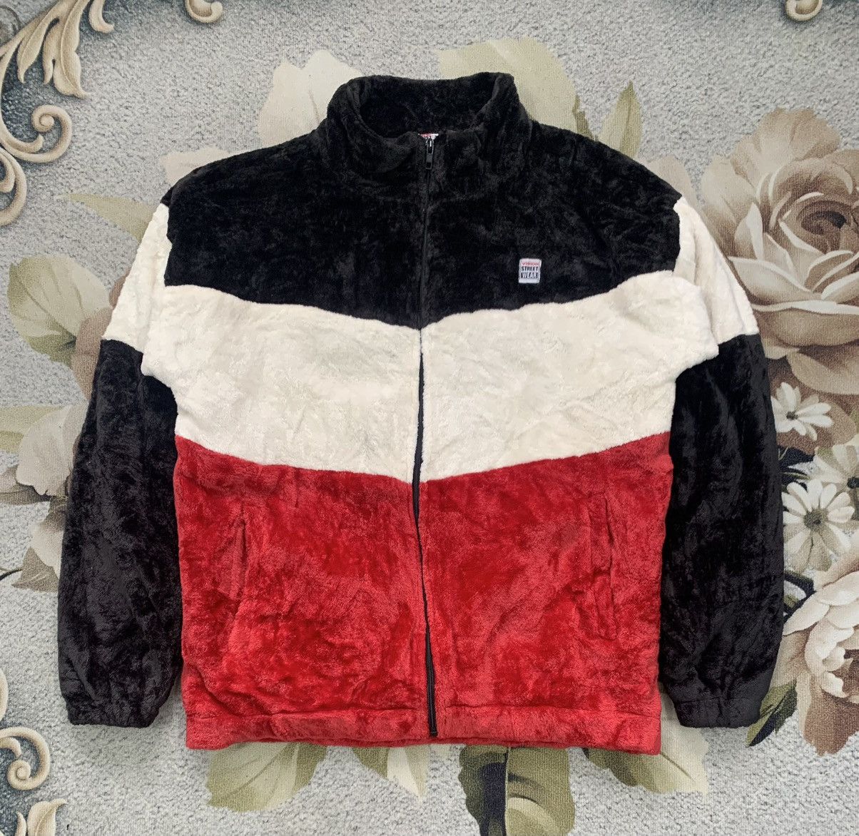 Vision Streetwear Vision Street Wear 3 Block Colour Fleece Jacket Size US M / EU 48-50 / 2 - 2 Thumbnail