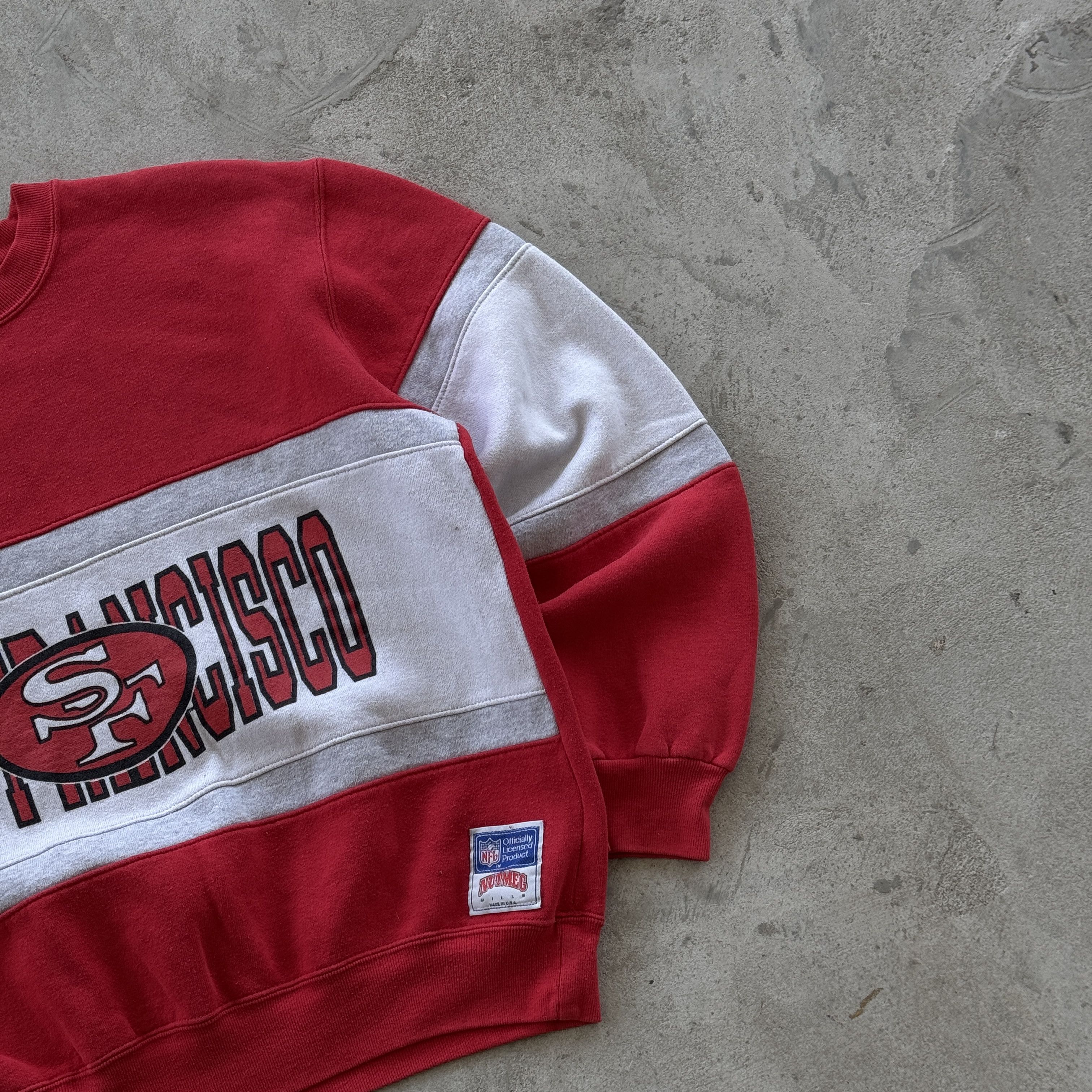 NFL Vintage Nutmeg NFL San Francisco 49ers Sweatshirt Red Size L Size US L / EU 52-54 / 3 - 2 Thumbnail