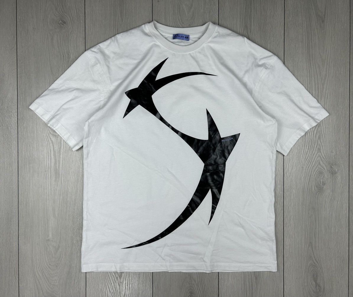 H&M × Mugler Mugler x H&M Men’s White T shirt Size M Size US M / EU 48-50 / 2 - 1 Thumbnail
