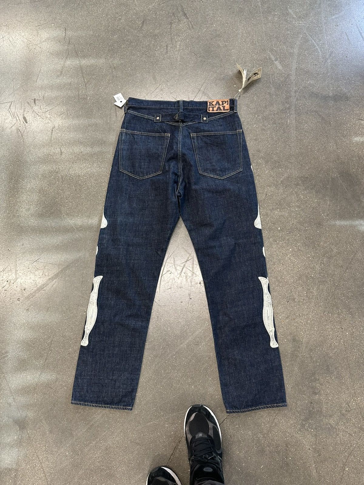 Kapital Kapital Bones Denim Jeans Indigo Size US 38 / EU 54 - 2 Thumbnail