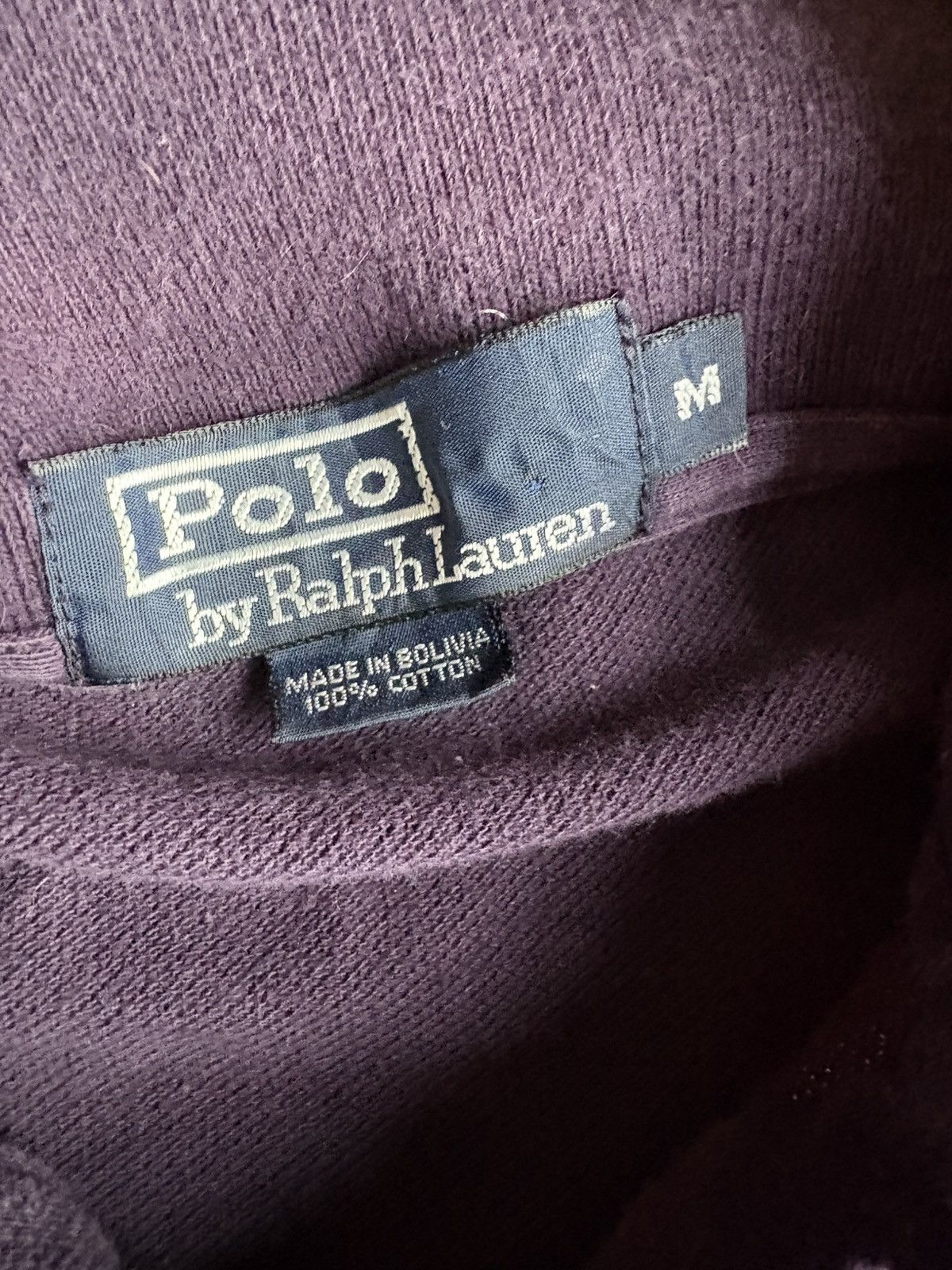 Ralph Lauren Purple Ralph Lauren Polo Long Sleeve - Size M Size US M / EU 48-50 / 2 - 4 Thumbnail