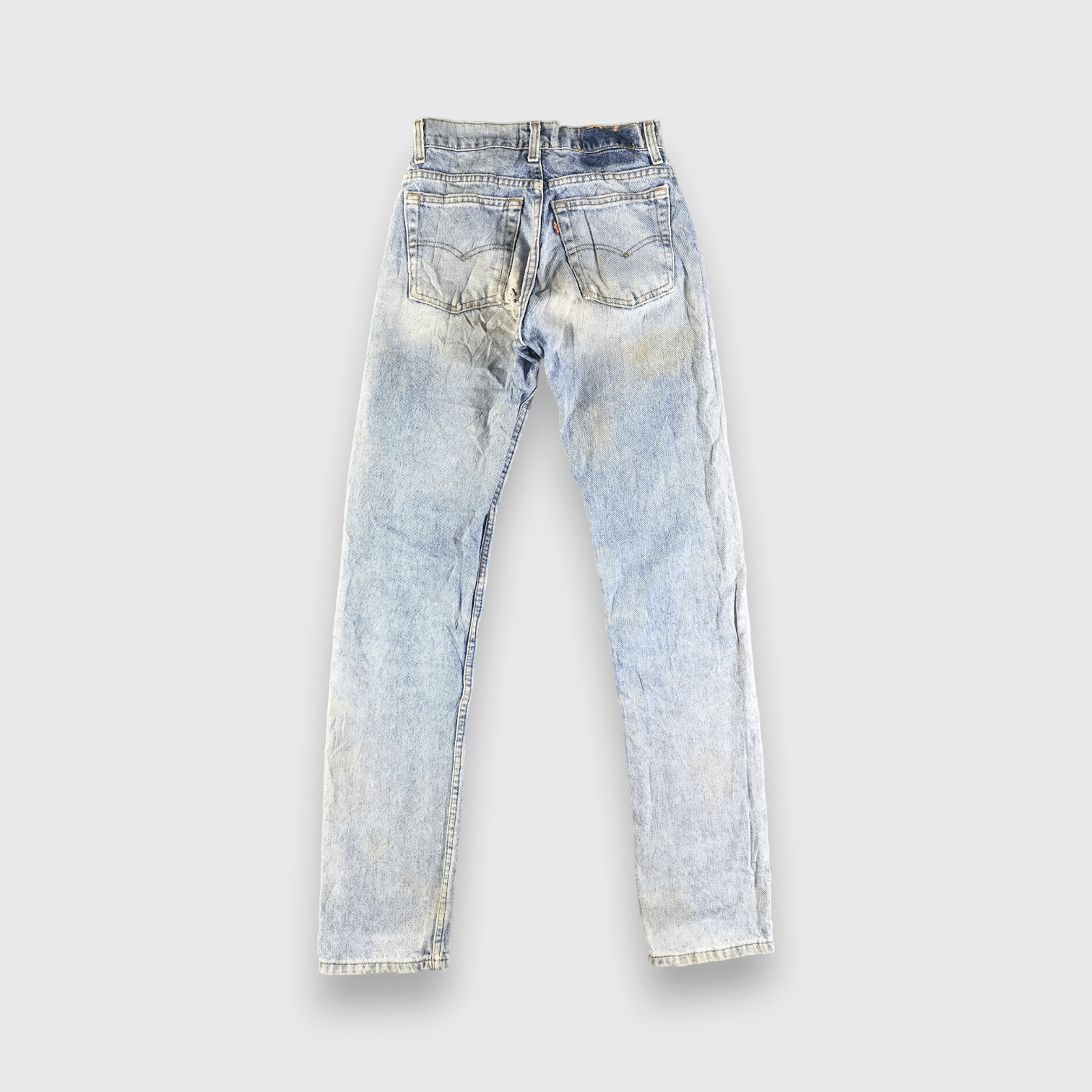 Levi's 90s Vintage Light Wash Levis 505 Jeans-J3883 Size 26" / US 2 / IT 38 - 2 Thumbnail