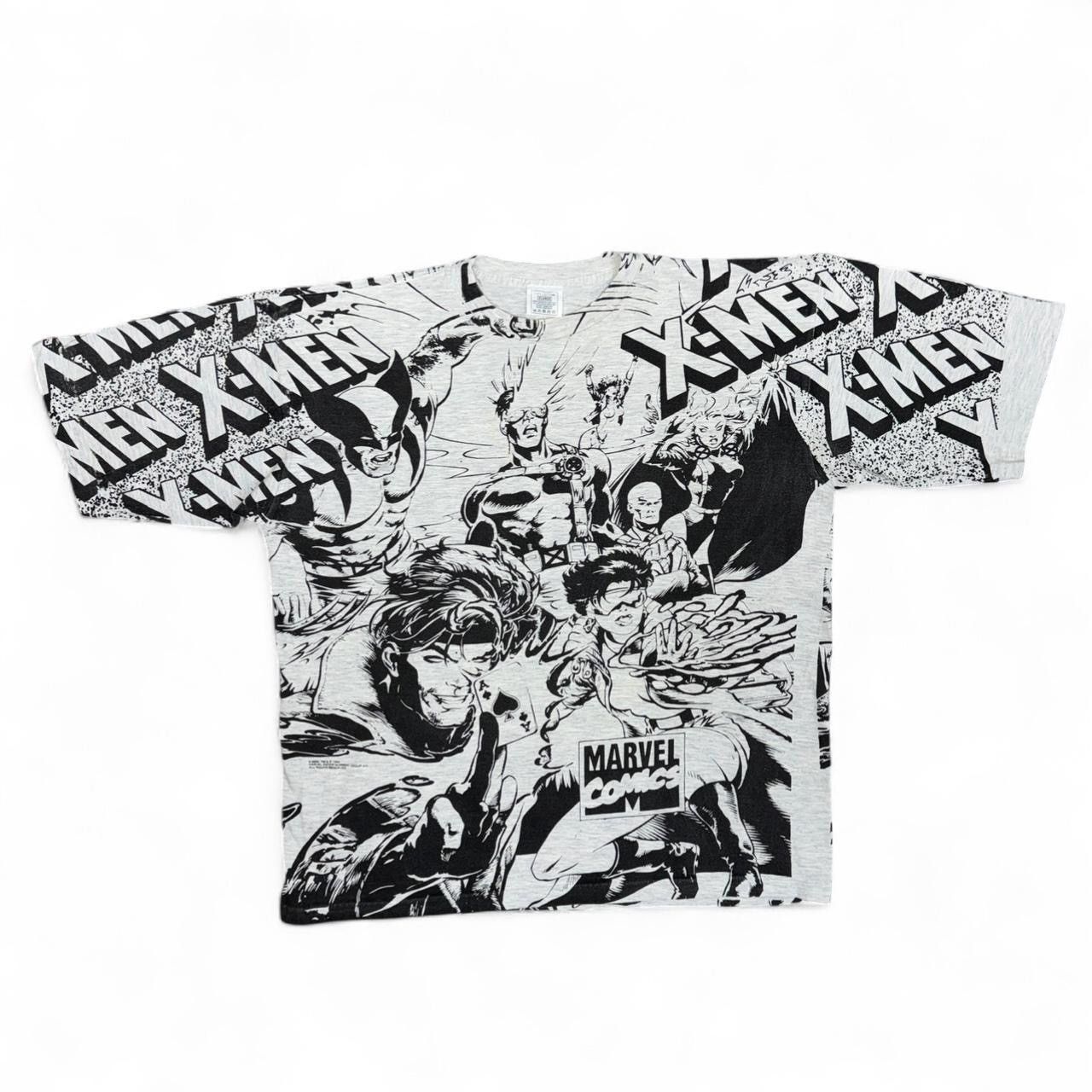 Marvel Comics Vintage XMen 1993 Marvel All Over Print Mega T-Shirt Size XL Size US XL / EU 56 / 4 - 1 Thumbnail