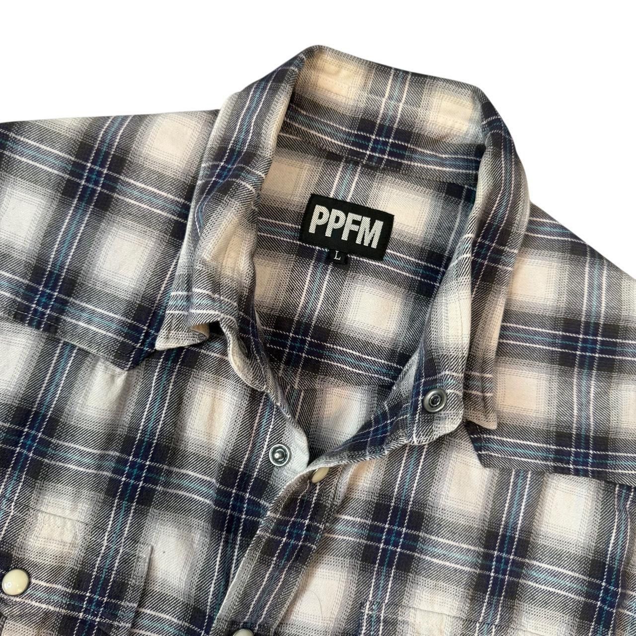 PPFM PPFM Checkered Flannel Shirt y2k ‘Yellow Riot’ Size US L / EU 52-54 / 3 - 4 Thumbnail
