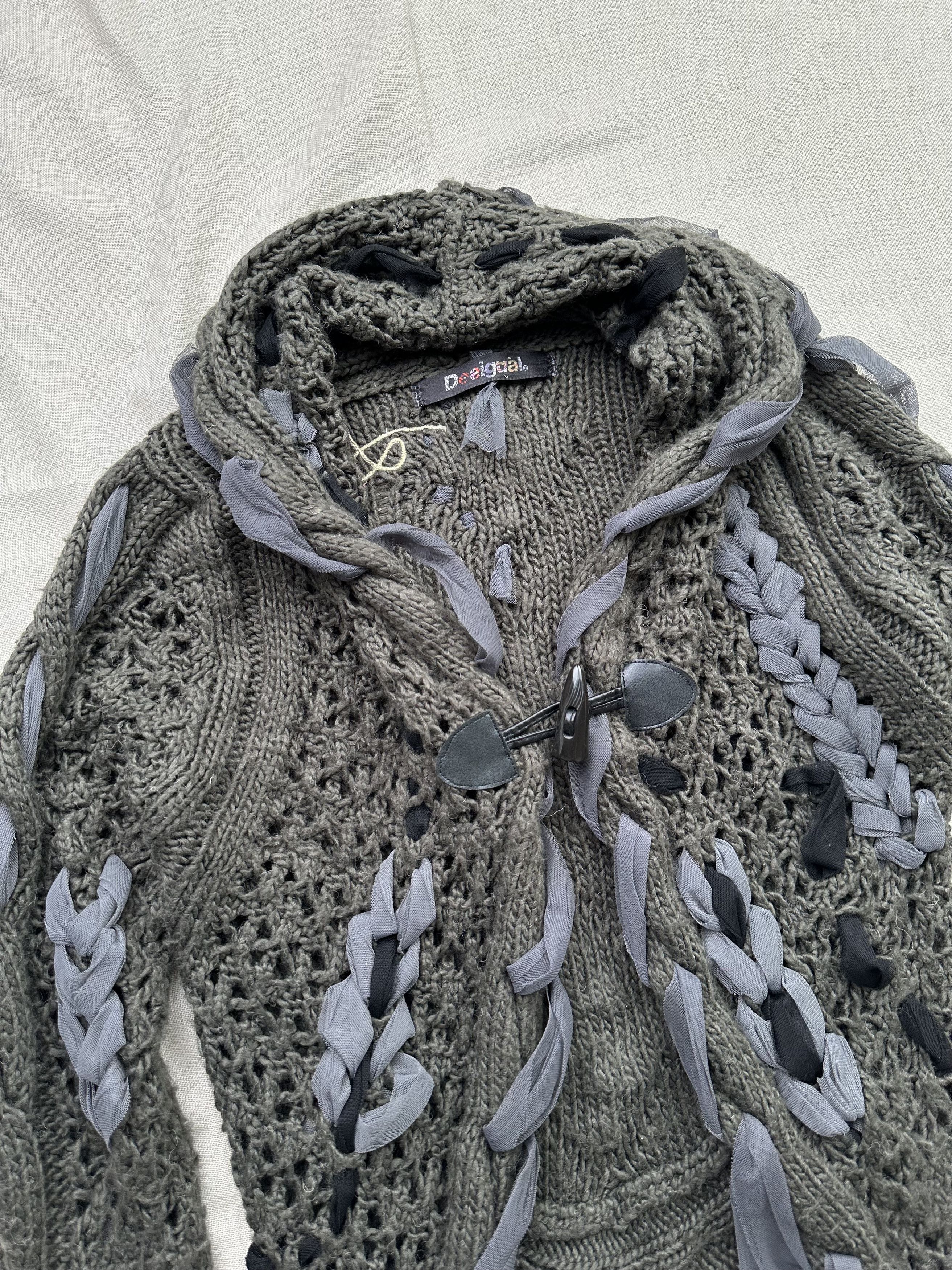 Desigual Desigual Knit Cape Size S / US 4 / IT 40 - 3 Thumbnail