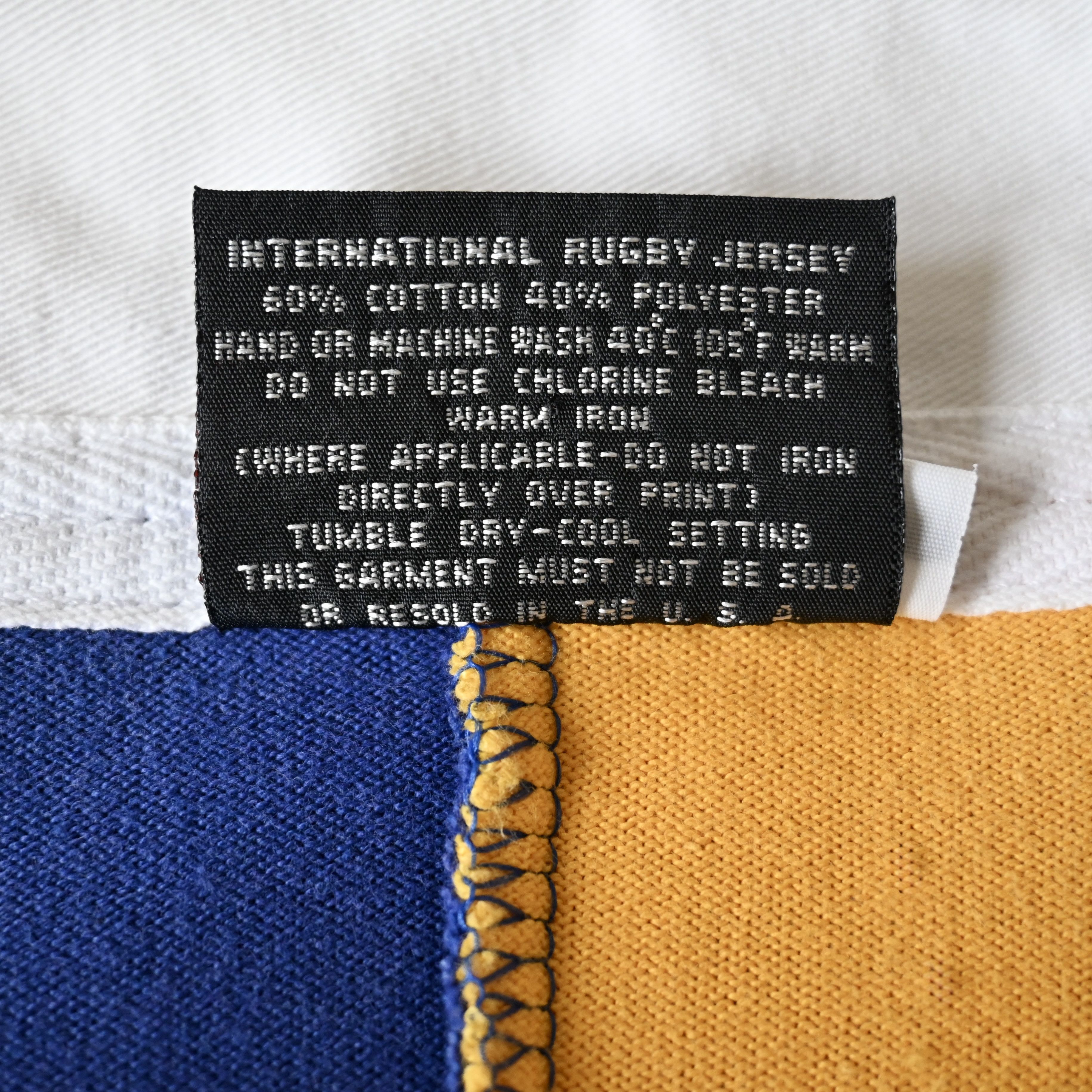Canterbury of New Zealand VTG 1990s Canterbury multicolor patchwork rugbyshirt Size US M / EU 48-50 / 2 - 11 Thumbnail