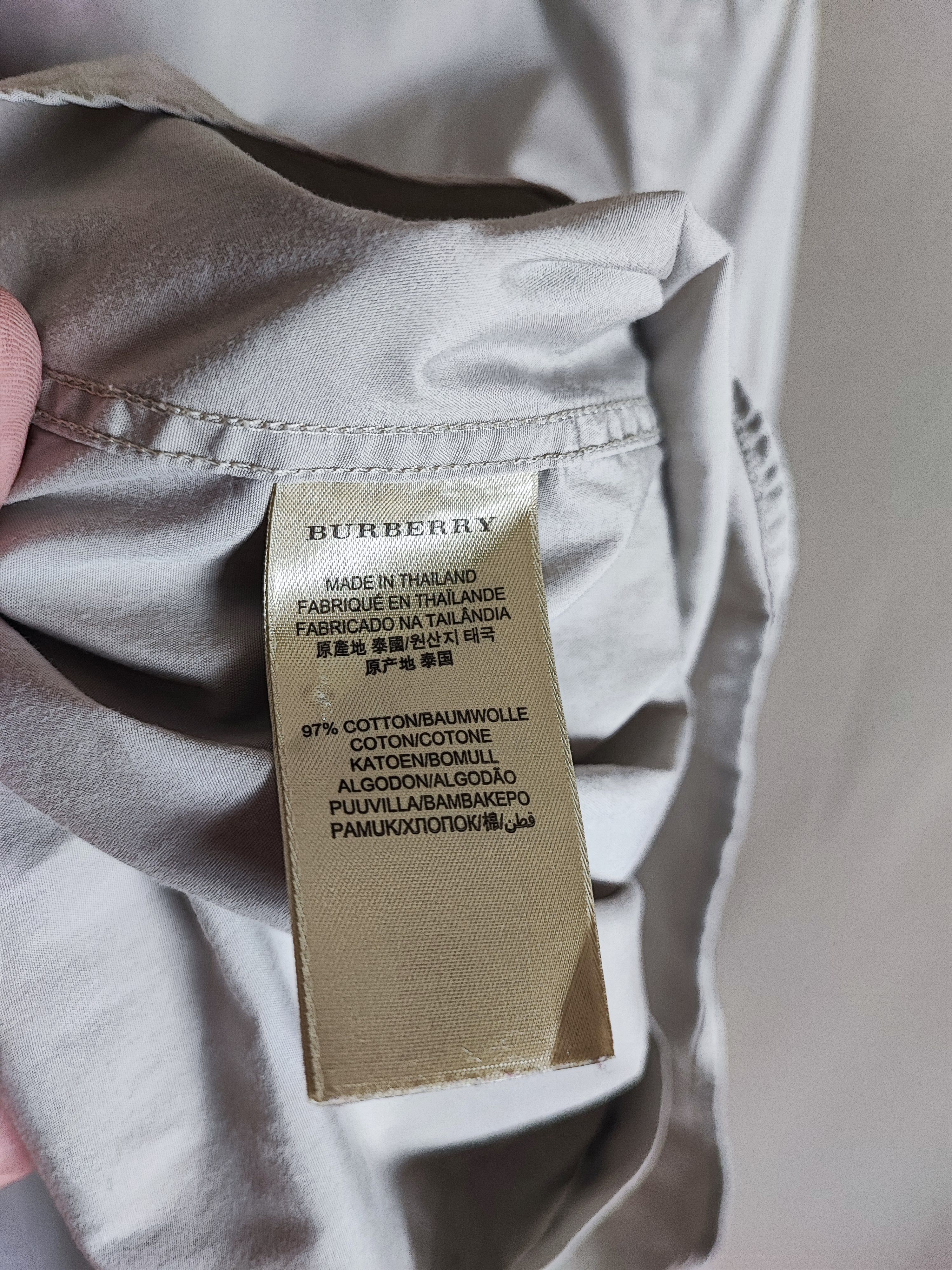 Burberry Burberry Shirt S Size US S / EU 44-46 / 1 - 5 Thumbnail