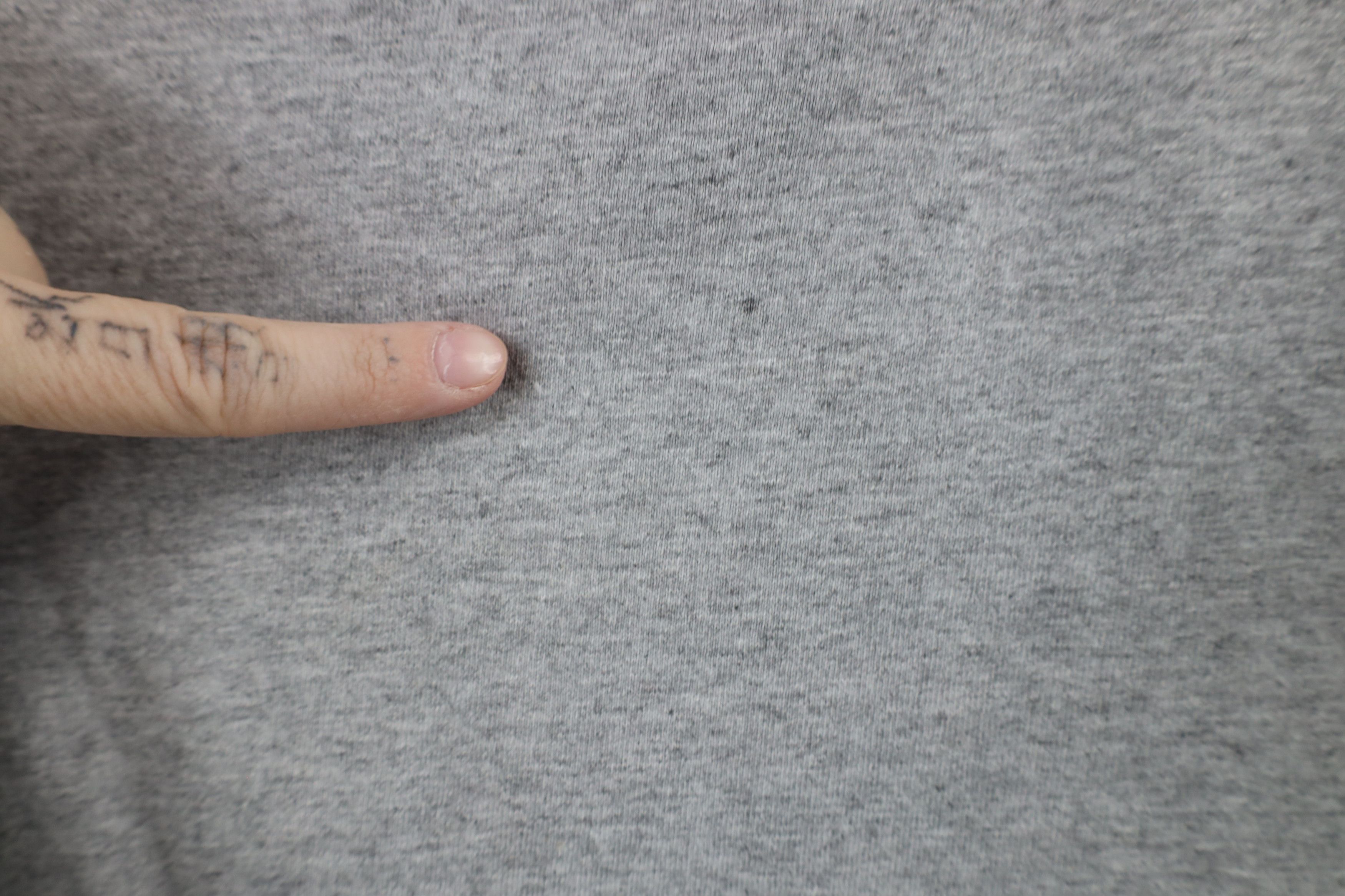 Adidas × Vintage Vintage 90s Adidas Spell Out Geometric T-Shirt Gray USA Size US L / EU 52-54 / 3 - 6 Thumbnail