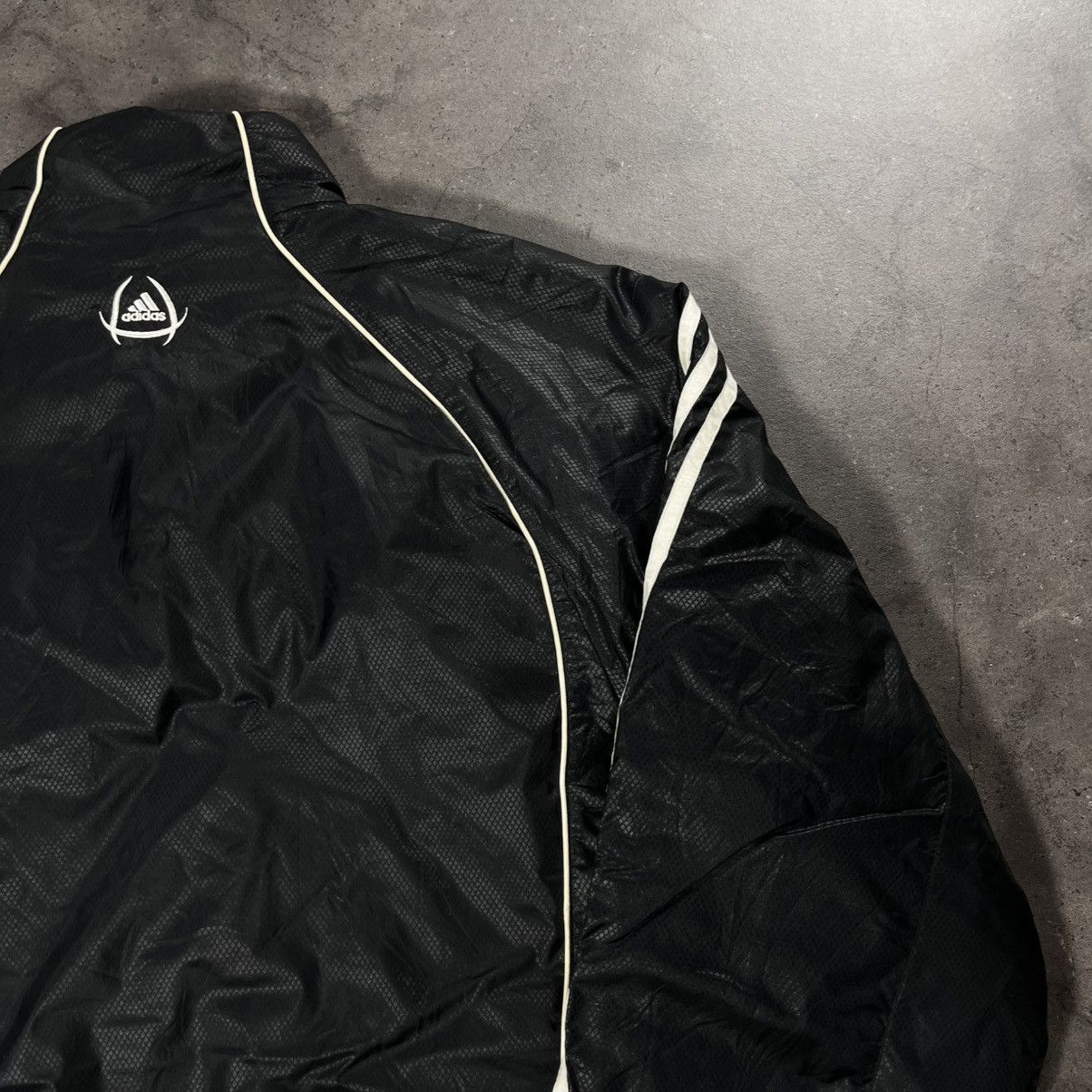 Adidas Vintage 00s Adidas AC Milan Blokecore Training Jacket Jersey Size US XL / EU 56 / 4 - 11 Thumbnail