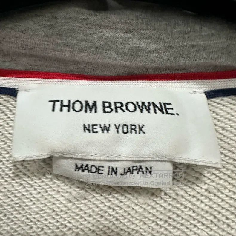 Thom Browne Thom Browne Tikha zipper hooded sweatshirt Size US M / EU 48-50 / 2 - 5 Thumbnail