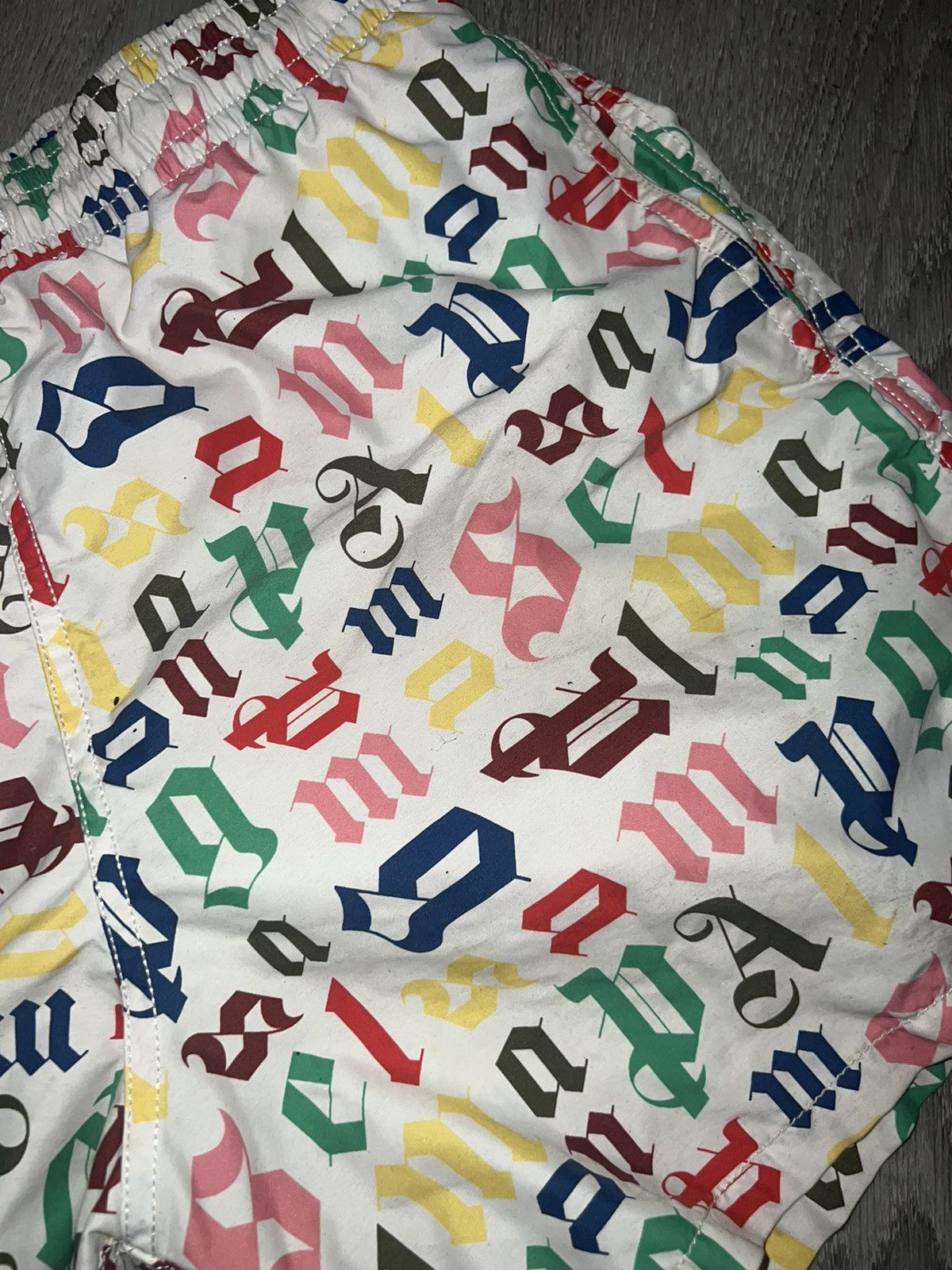 Palm Angels Palm Angels Monogram swim trunks Size US 30 / EU 46 - 6 Thumbnail