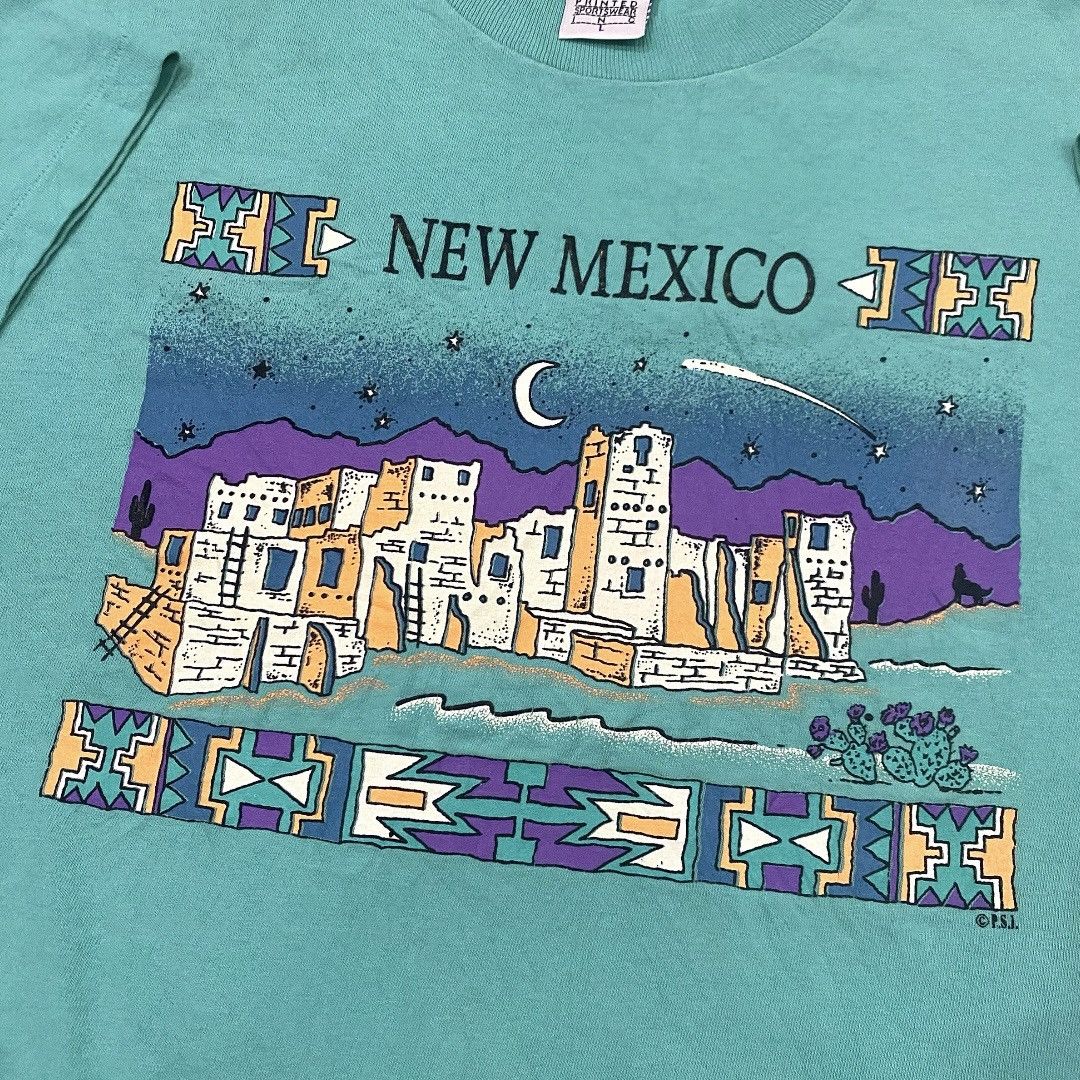 Vintage Vintage 90s New Mexico USA Graphic Tshirt Size US M / EU 48-50 / 2 - 3 Thumbnail