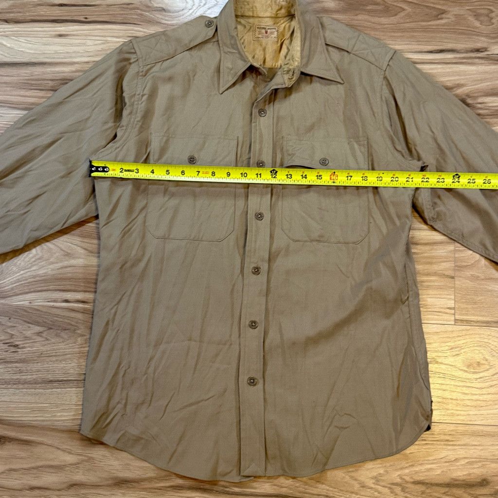 Z Brand Esquire Men’s L Regulation Vintage Utility Shirt Size US L / EU 52-54 / 3 - 6 Thumbnail