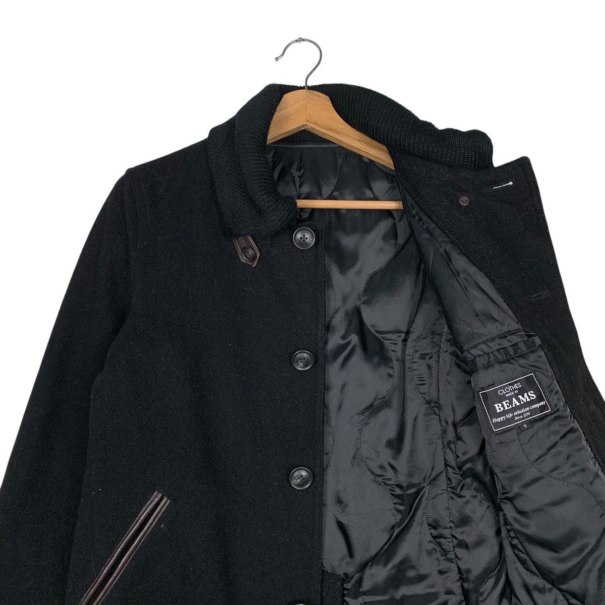 Beams Plus Beams Wool Men Coat Size US S / EU 44-46 / 1 - 10 Thumbnail