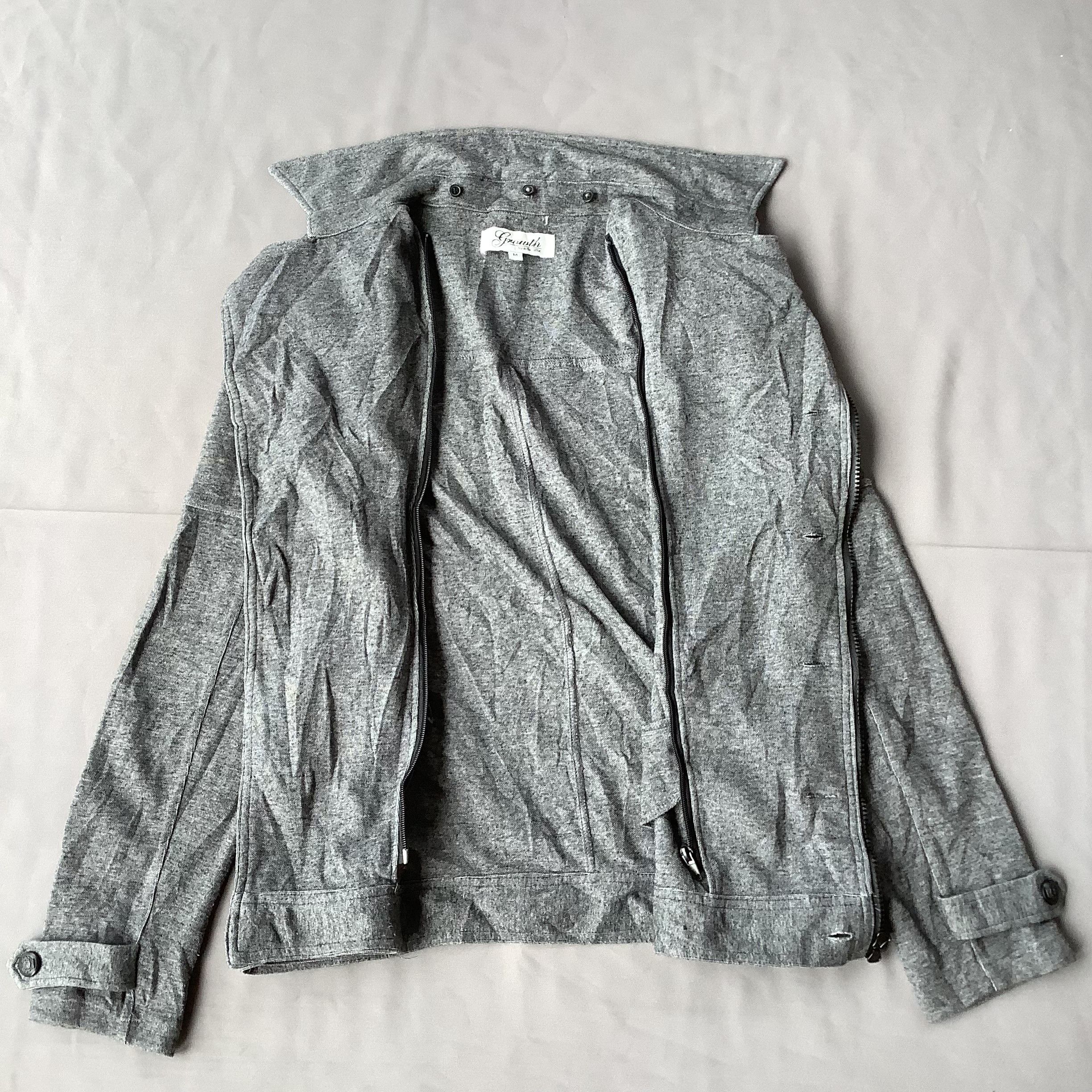 In The Attic Growth In the Attic Double Zipper Y2K gothic vkei Style Size US M / EU 48-50 / 2 - 8 Thumbnail