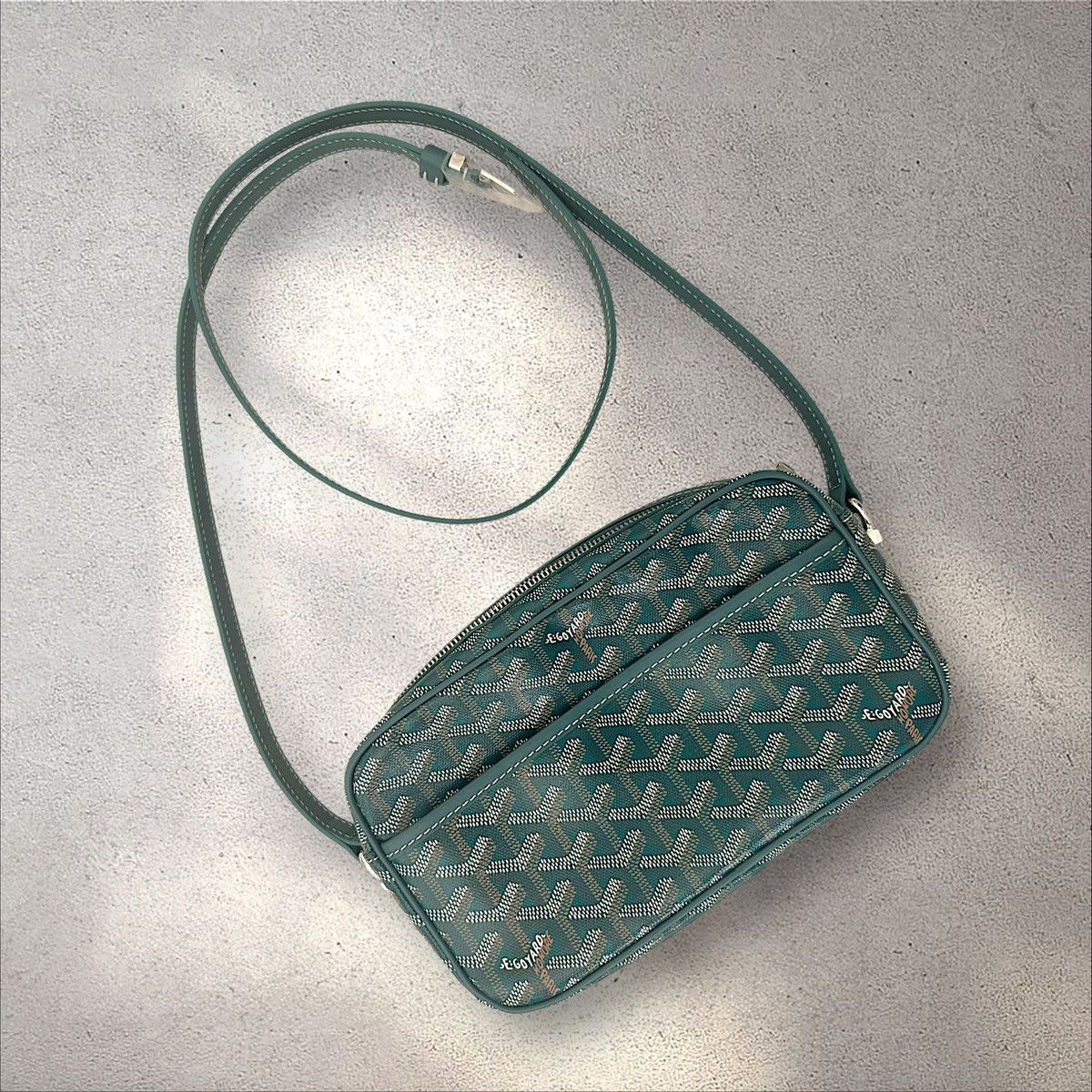Goyard Goyard Goyardine Cap Vert Camera Bag Size ONE SIZE - 2 Thumbnail