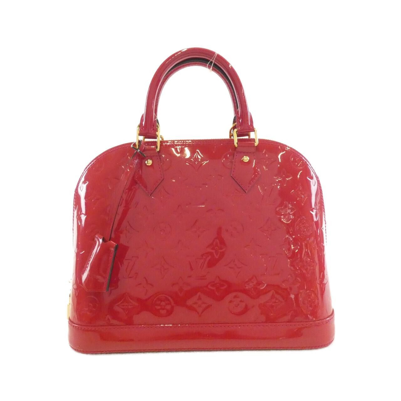 Louis Vuitton Louis Vuitton Louis Vuitton Alma Vernis Handbag Plastic / Synthetic Handbag M91770 DUTY FREE for USA Size ONE SIZE - 1 Thumbnail