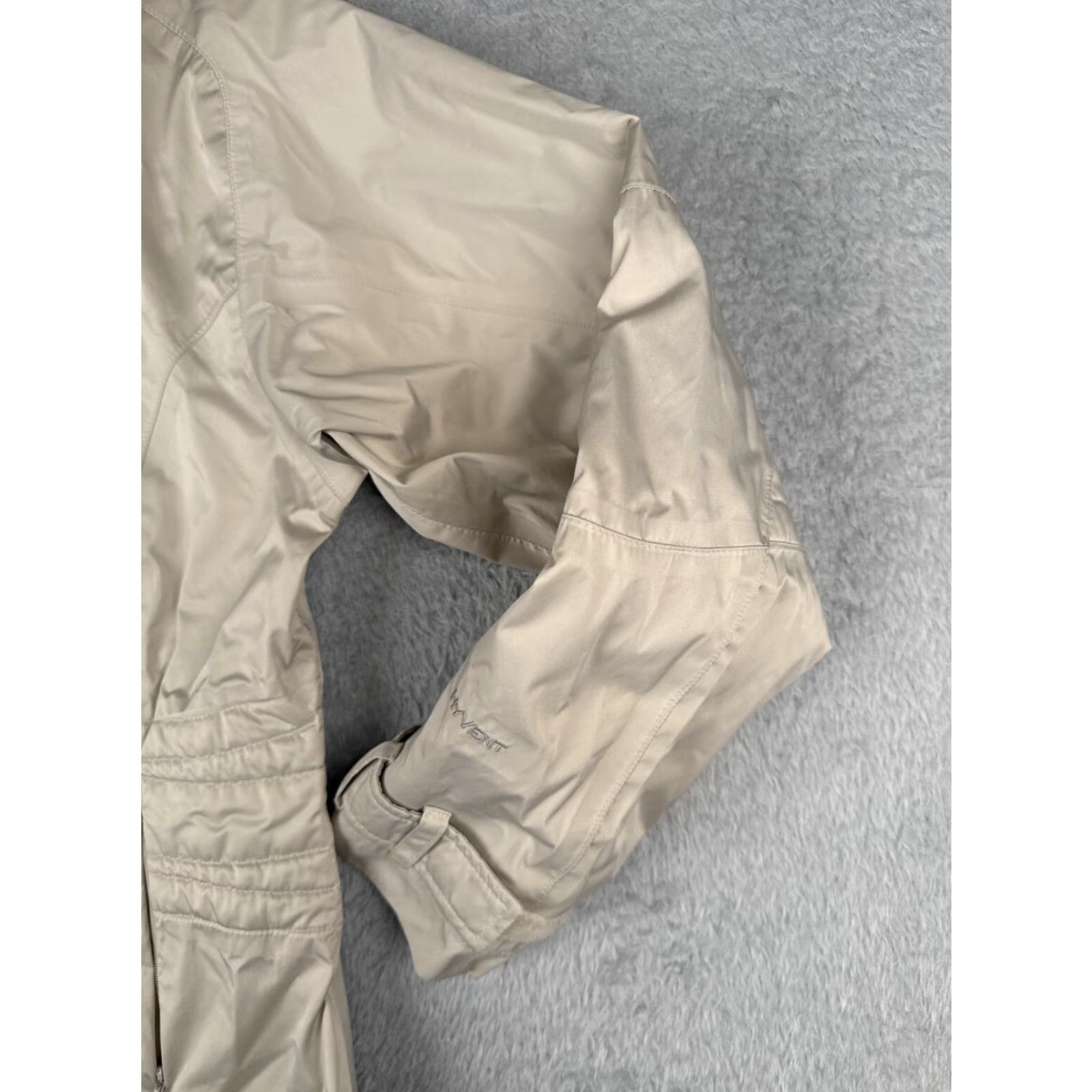 The North Face The North Face Jacket Womens L Beige Full Zip Hyvent Nylon Shell Windbreaker Regular Size Type: Jacket Ladies, Womens Size L / US 10 / IT 46 - 5 Thumbnail