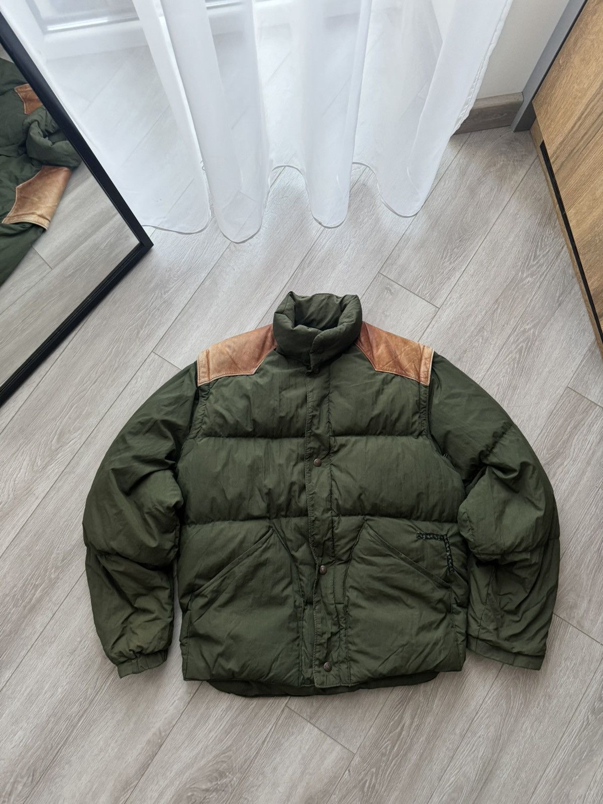 Schott Vintage SCHOTT N.Y.C Puffer Goose Down Jacket USA Size US S / EU 44-46 / 1 - 1 Thumbnail