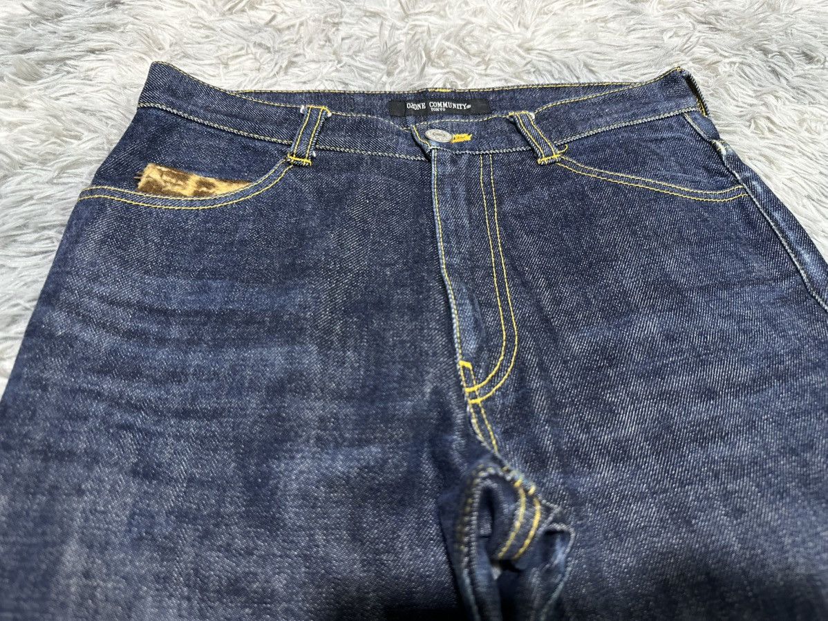 Hysteric Glamour 🔥Harajuku Archived Ozone Community Denim Giraffe Pockets Size US 26 / EU 42 - 9 Thumbnail