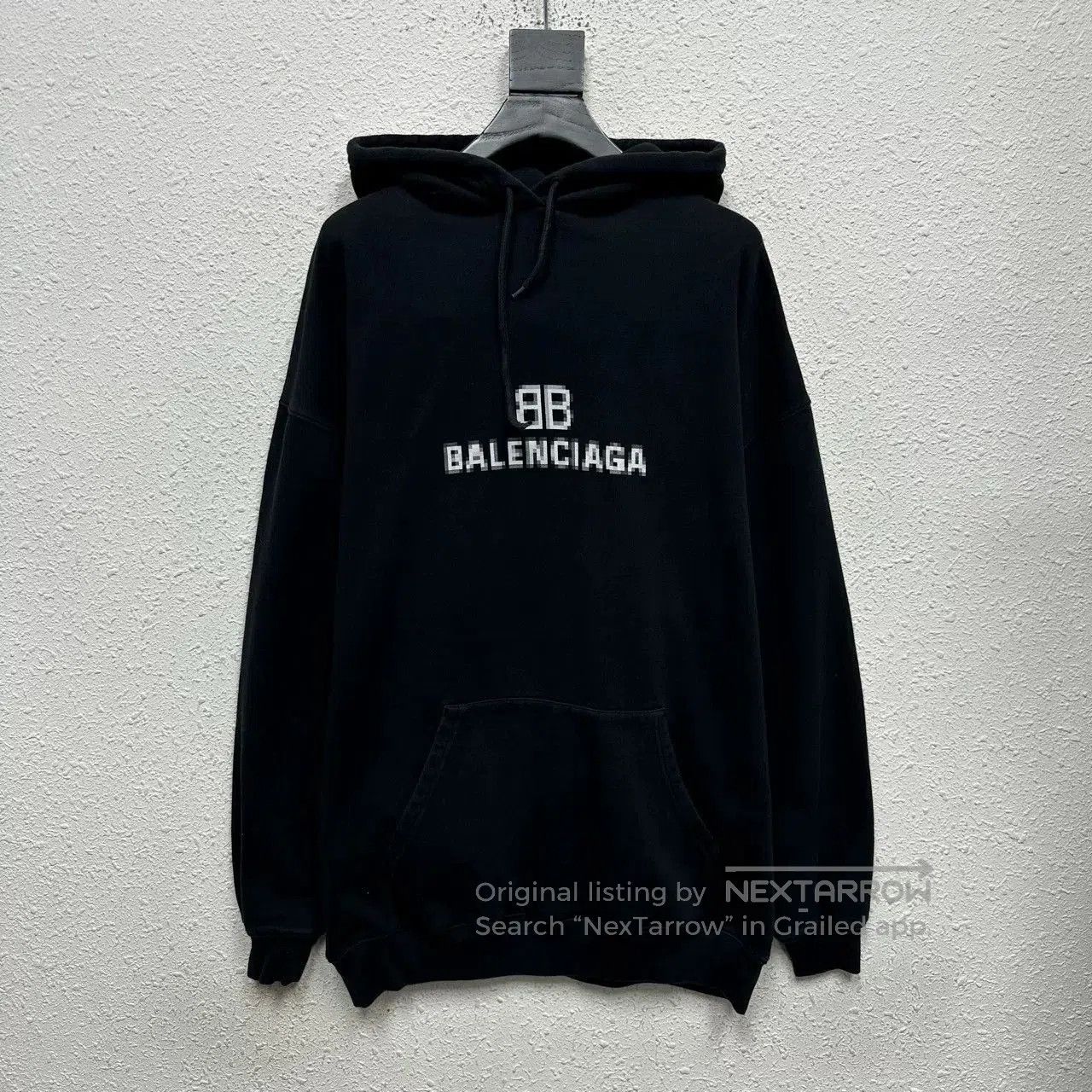 Balenciaga balenciaga double b logo hoodie sweatshirt. Size US S / EU 44-46 / 1 - 1 Thumbnail