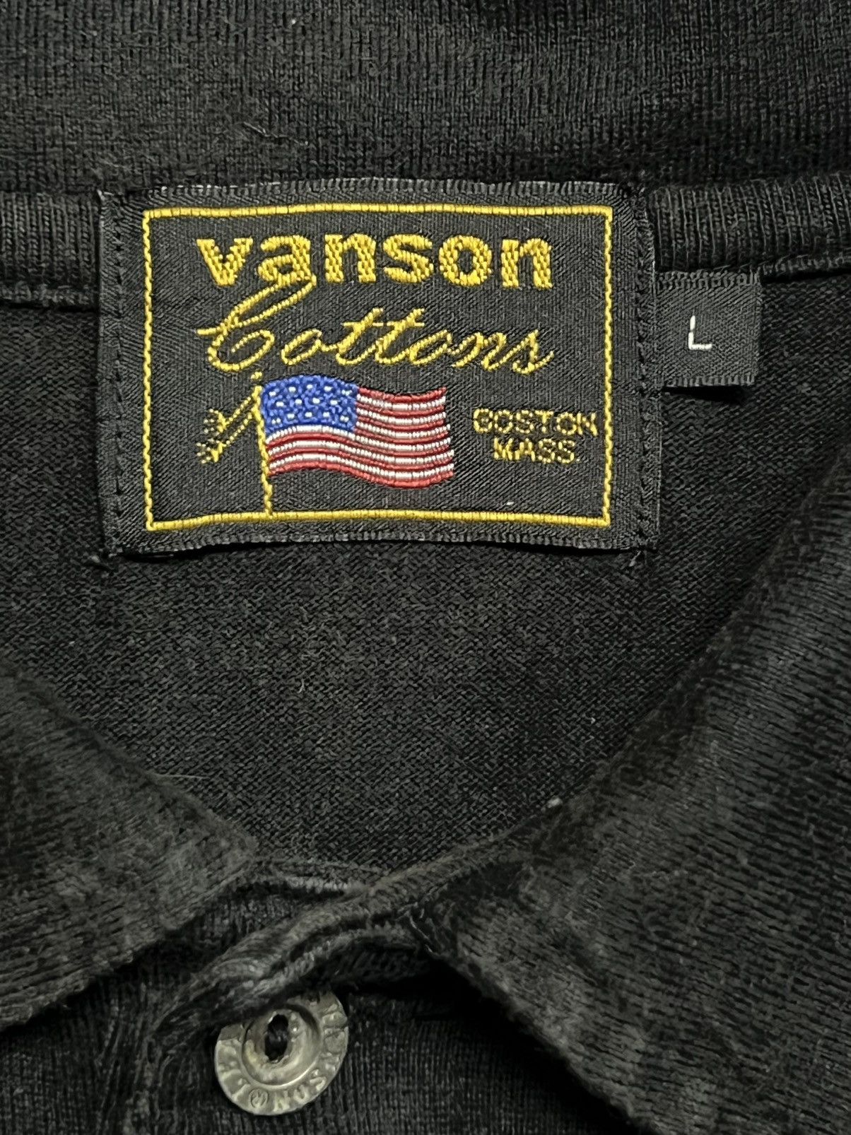 Vanson Leathers Vintage Vanson Motorcycle Roadracer Shirt Size US L / EU 52-54 / 3 - 8 Thumbnail