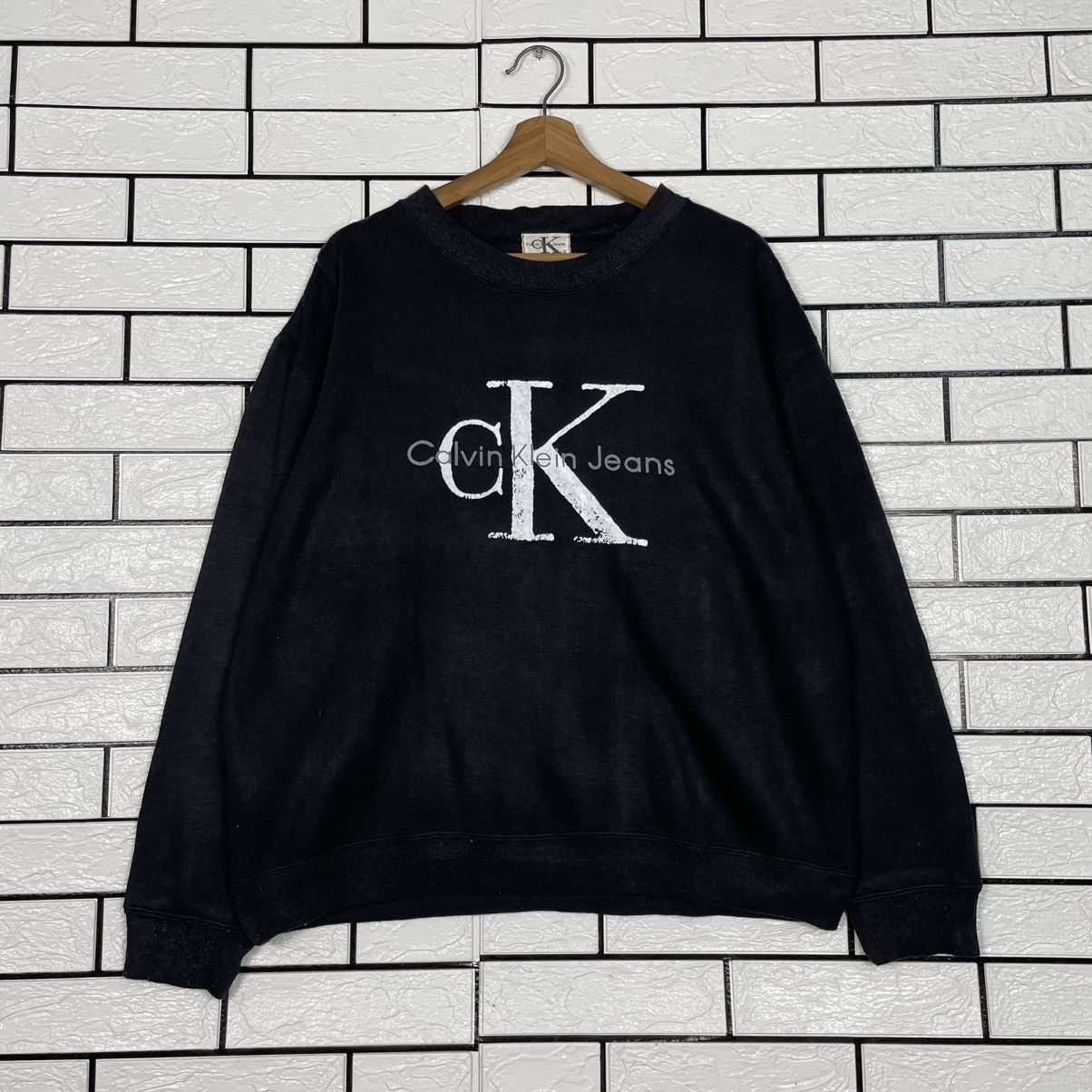 Calvin Klein Calvin Klein Big Logo Sweatshirt Size US M / EU 48-50 / 2 - 1 Thumbnail