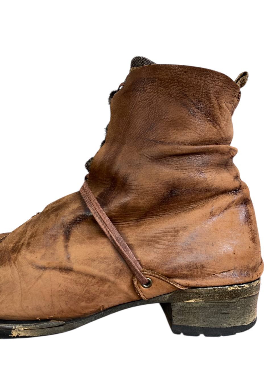 Alfredo Bannister Alfredo Bannister Deconstructed Folded Sock Boots Size US 10 / EU 43 - 11 Thumbnail